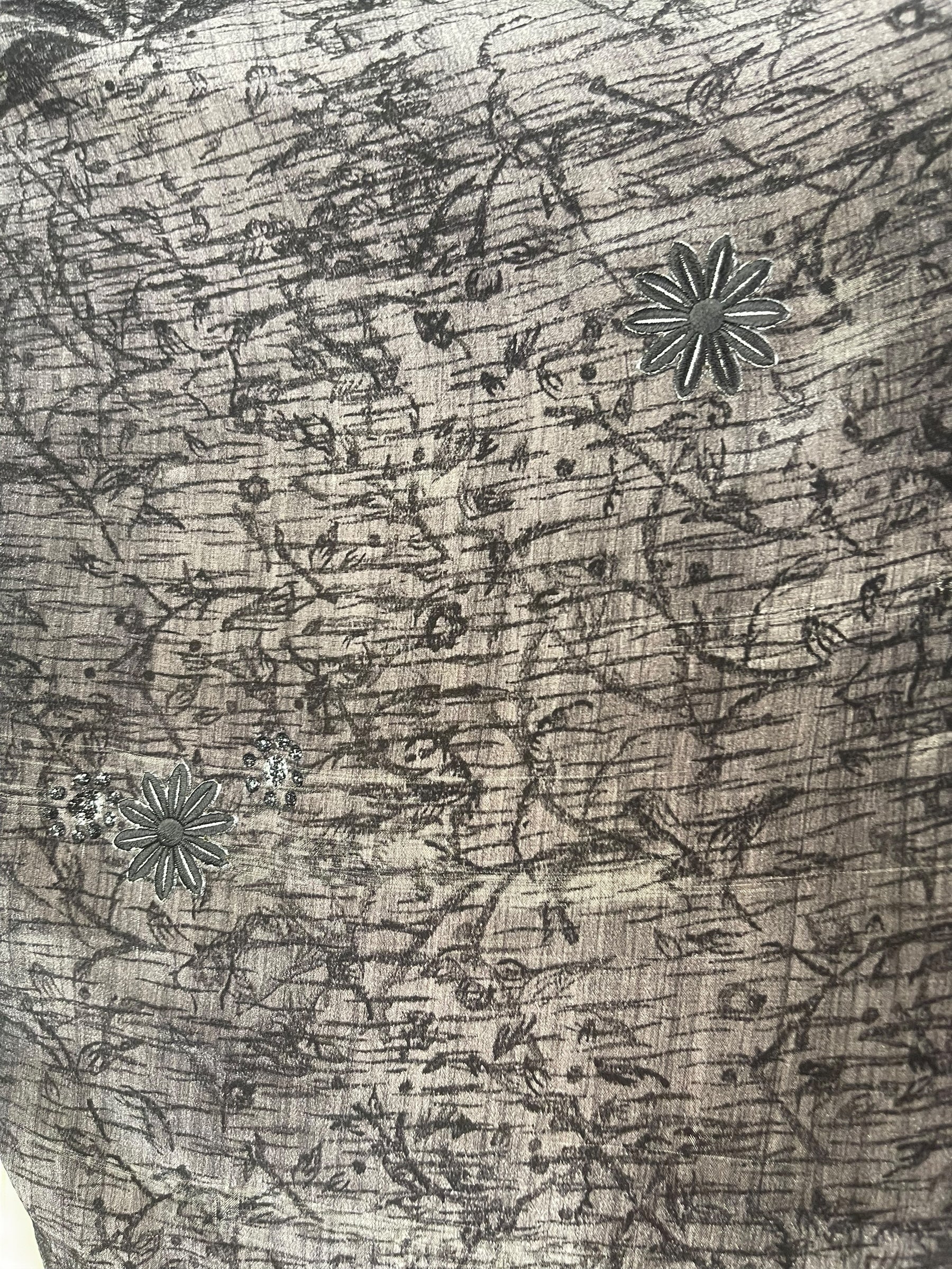 PRC8068 Avatar Pure Silk Waterfall Top