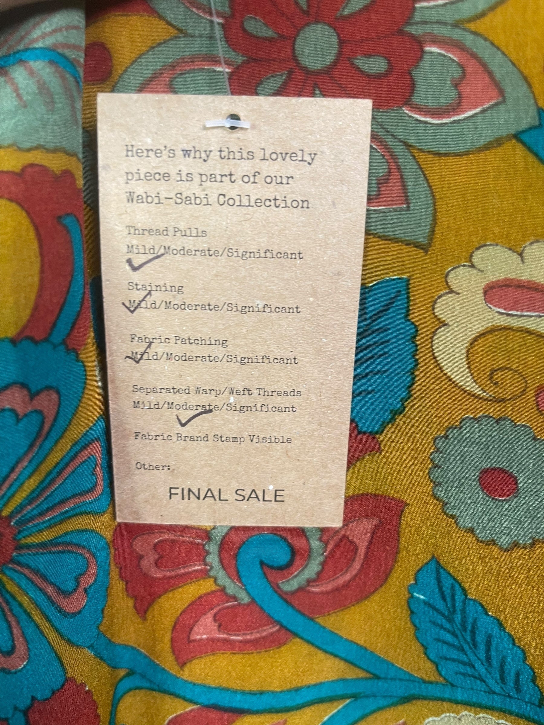 PRC8445 Wabi Sabi Pure Silk Short Kaftan Tunic With Slits