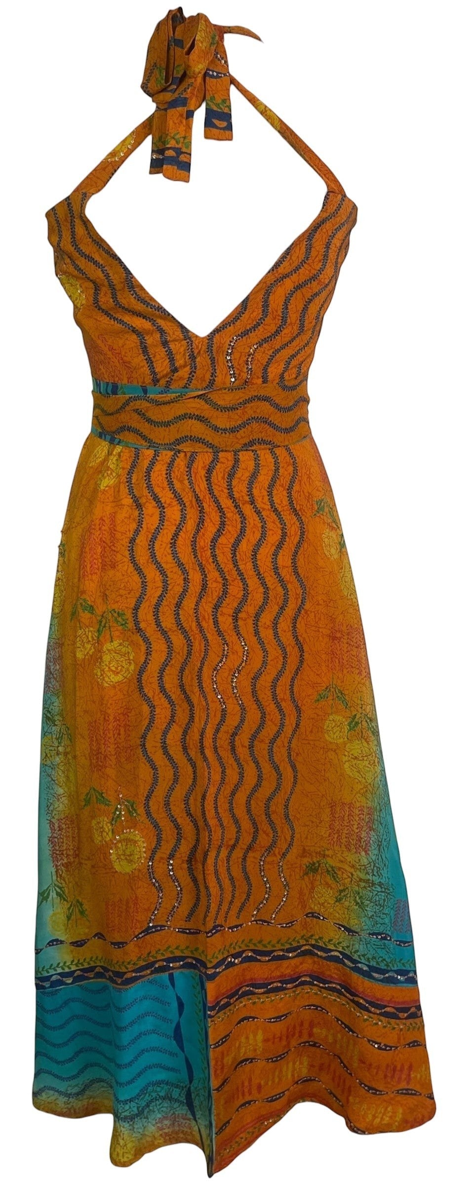 PREVIEW PRC8820 Wabi Sabi Pure Silk Maxi Dress with Belt
