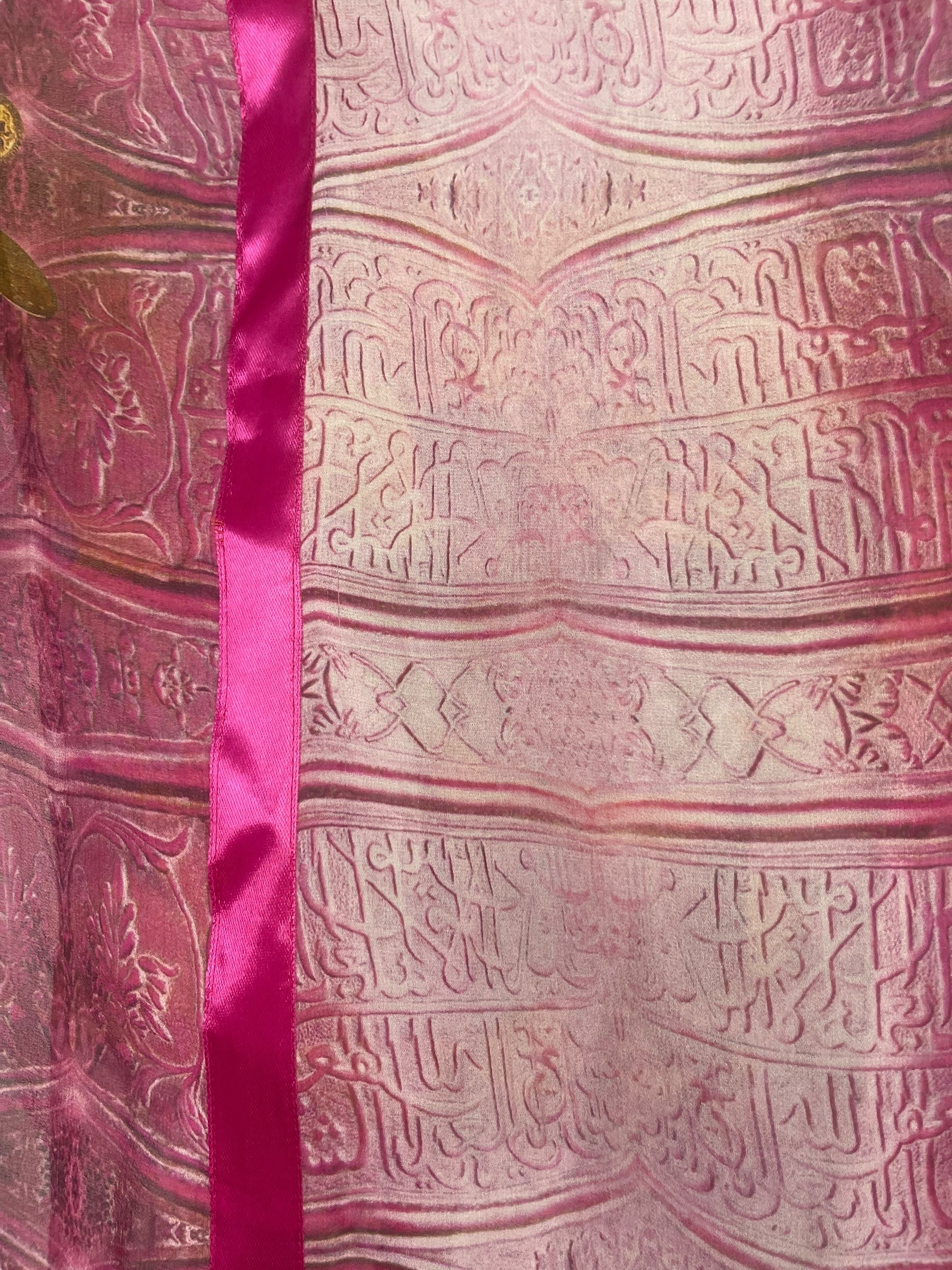 PREVIEW PRG8043A Sheer Avatar Pure Silk Capelet Poncho by DECEMBER2025 – Handmade ethical Poncho from sariKNOTsari using upcycled silk. Designed in Canada for travel and slow fashion, loved from Toronto to LA to Sydney.