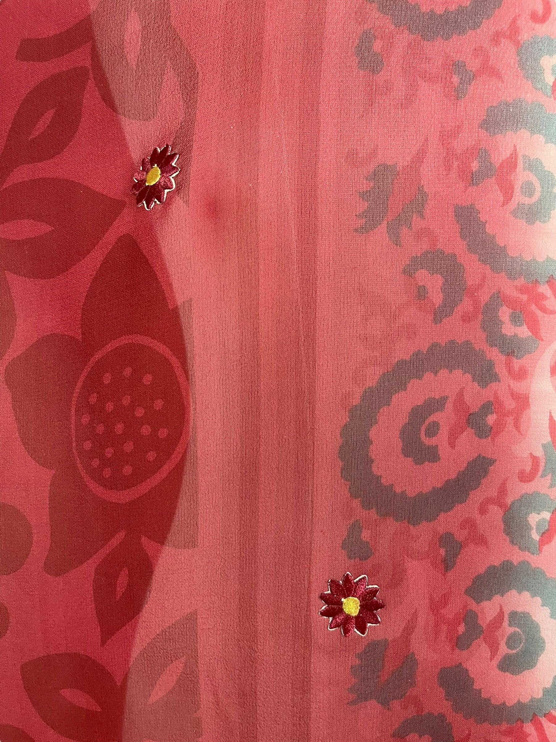 PREVIEW PRG8057 Wabi Sabi Pure Silk Long Tunic with Side Ties by DECEMBER2025 – Handmade ethical Side Tie Tunic from sariKNOTsari using upcycled silk. Designed in Canada for travel and slow fashion, loved from Toronto to LA to Sydney.