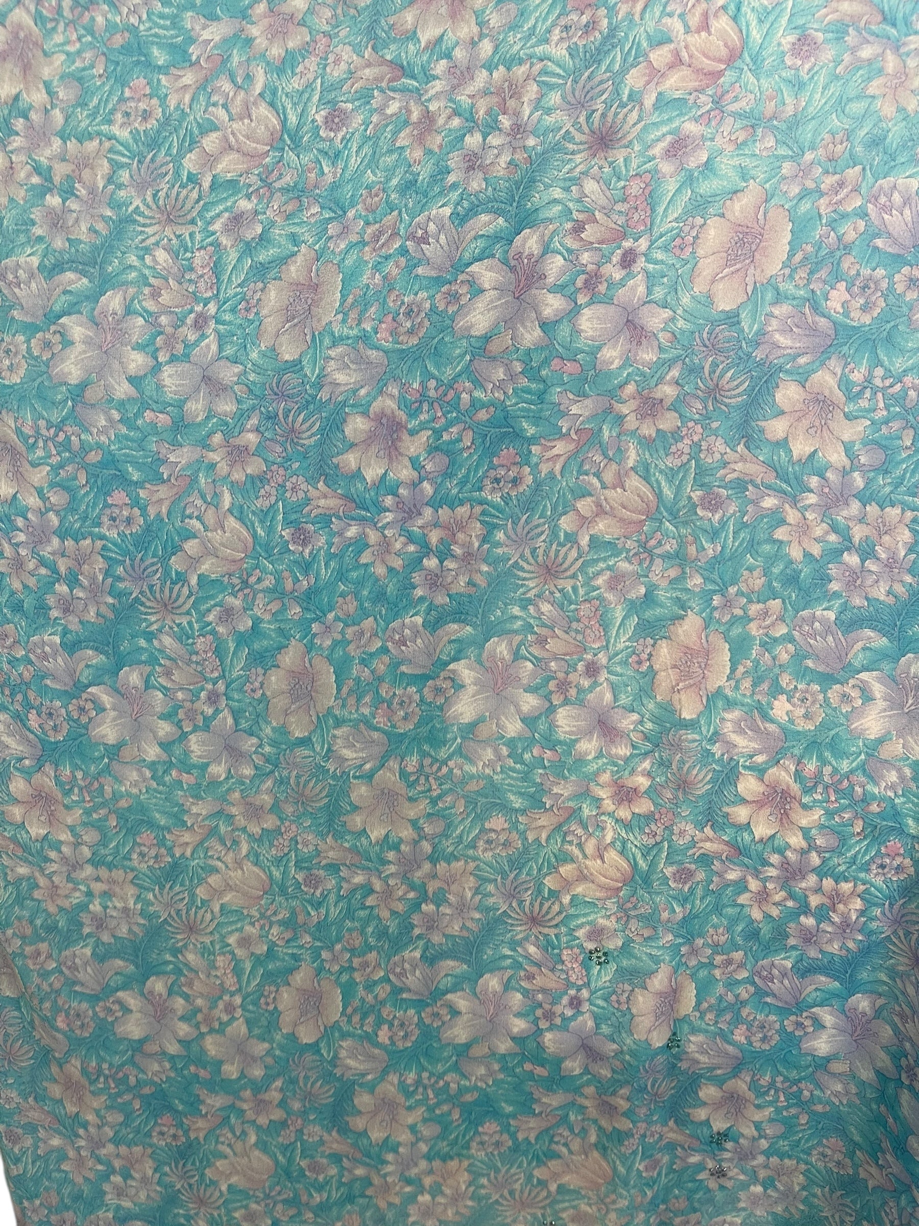 PRG8855 Sheer Avatar Pure Silk Midi Length Kaftan