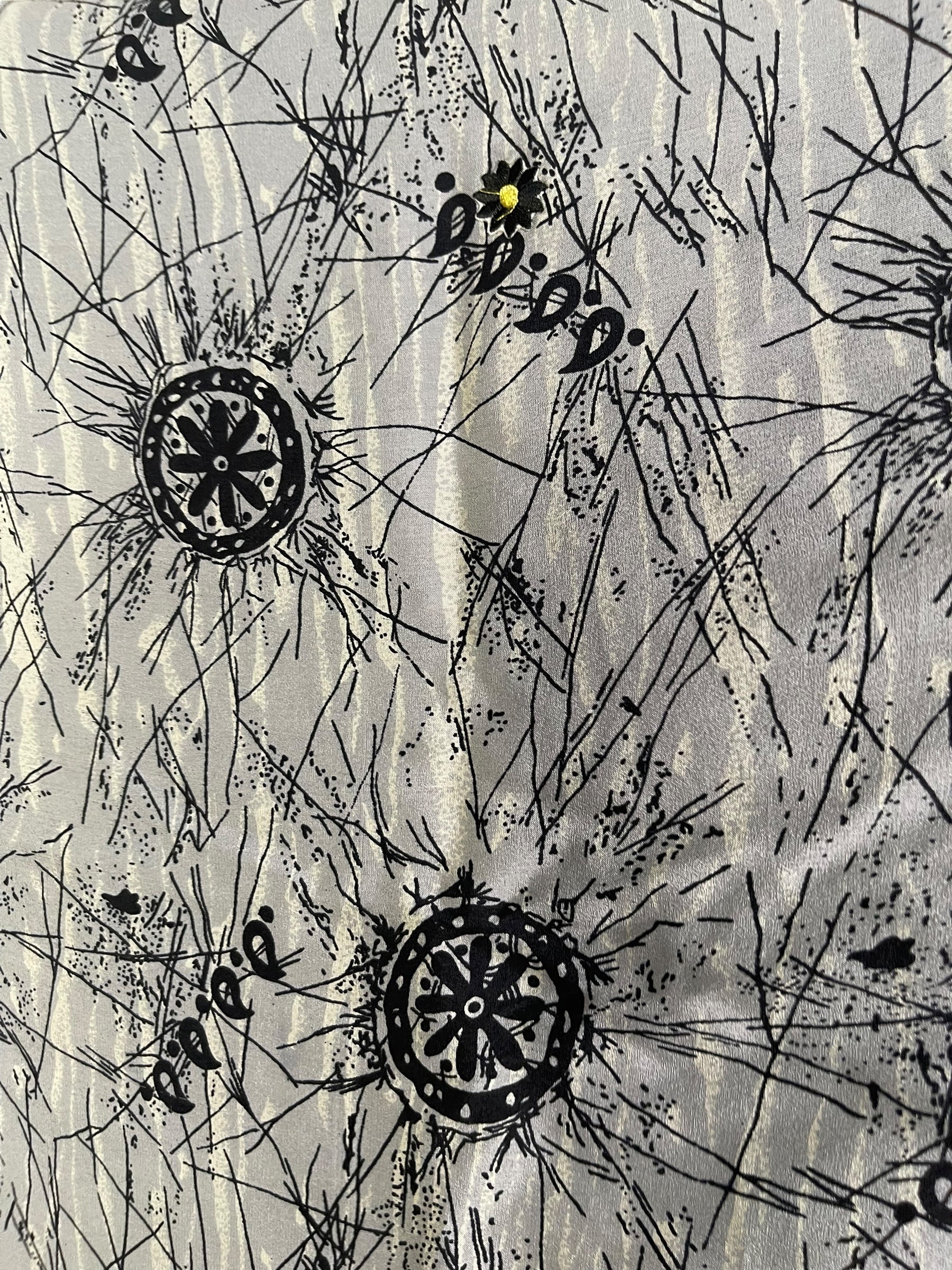 SUTTLES PRC7212 Avatar Pure Silk Capelet Poncho