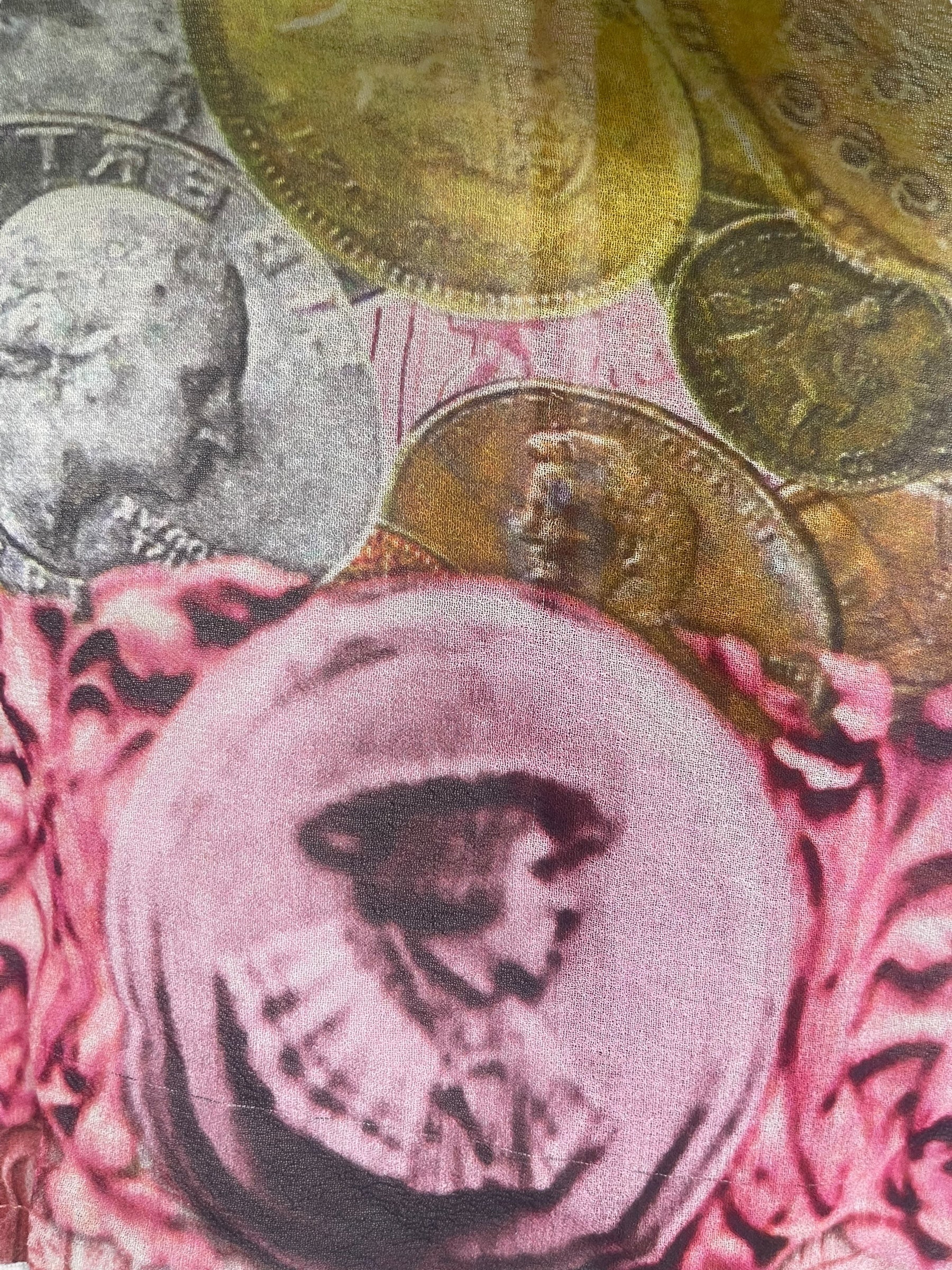 PREVIEW PRG8043A Sheer Avatar Pure Silk Capelet Poncho by DECEMBER2025 – Handmade ethical Poncho from sariKNOTsari using upcycled silk. Designed in Canada for travel and slow fashion, loved from Toronto to LA to Sydney.