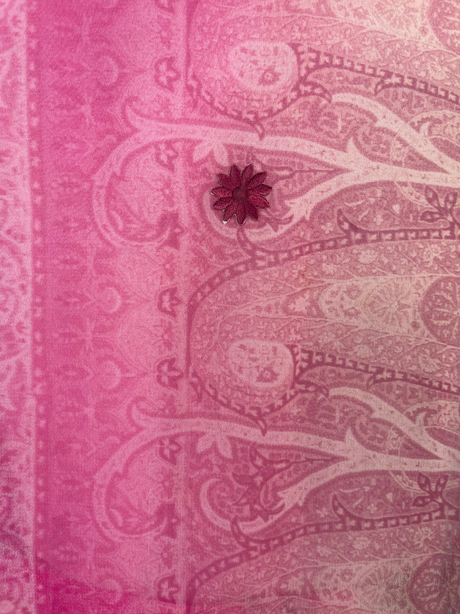 PRG8569 Sheer Wabi Sabi Pure Silk Kimono Sleeved Duster with Belt