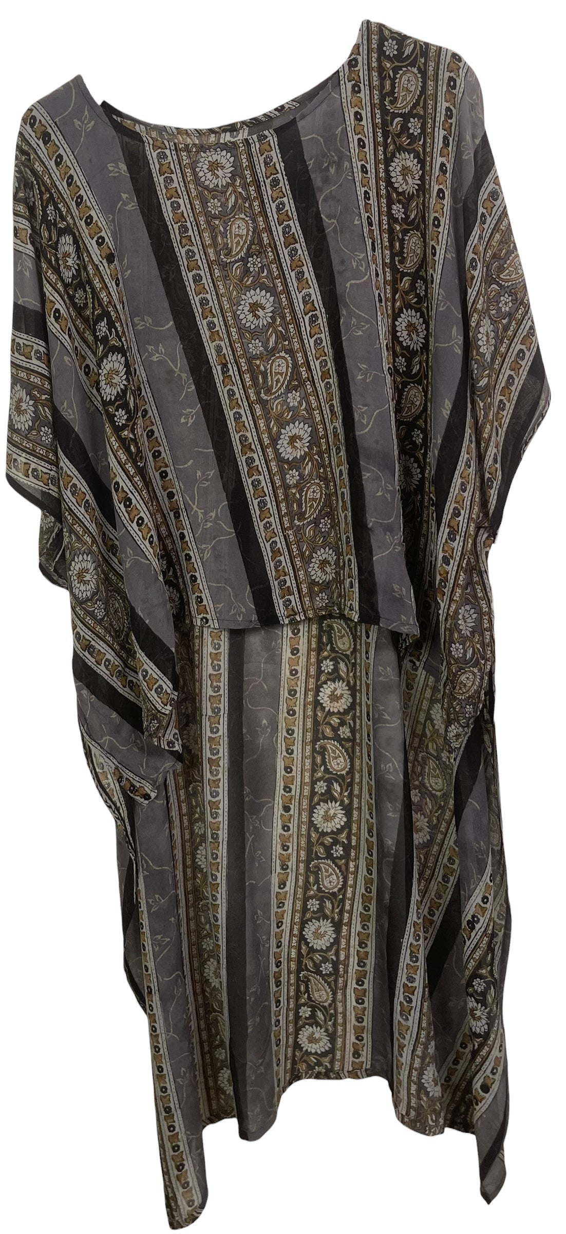 PREVIEW PRG8514 Sheer Wabi Sabi Pure Silk Hi Lo Top