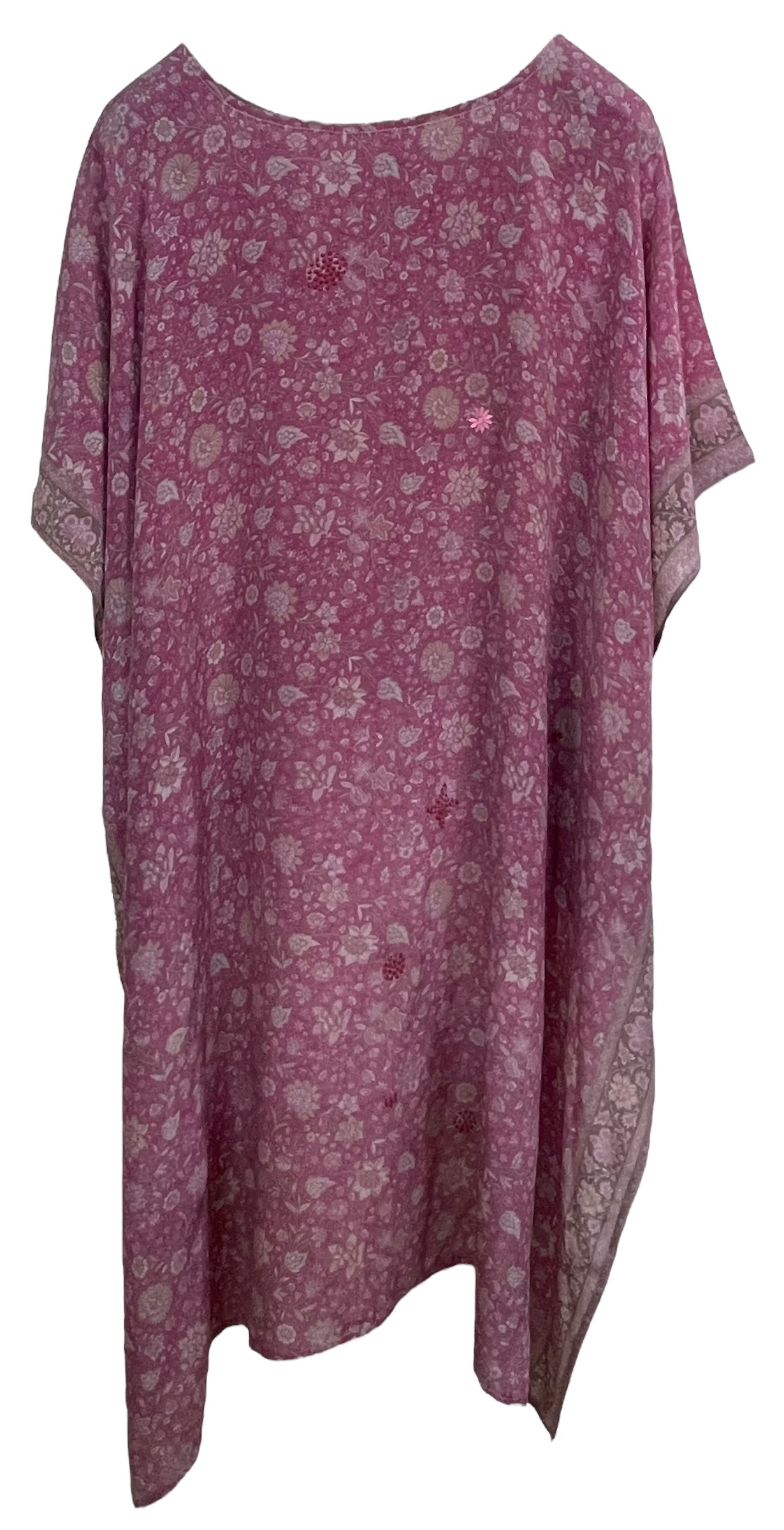 PRC7696 Wabi Sabi Pure Silk Hi Lo Top