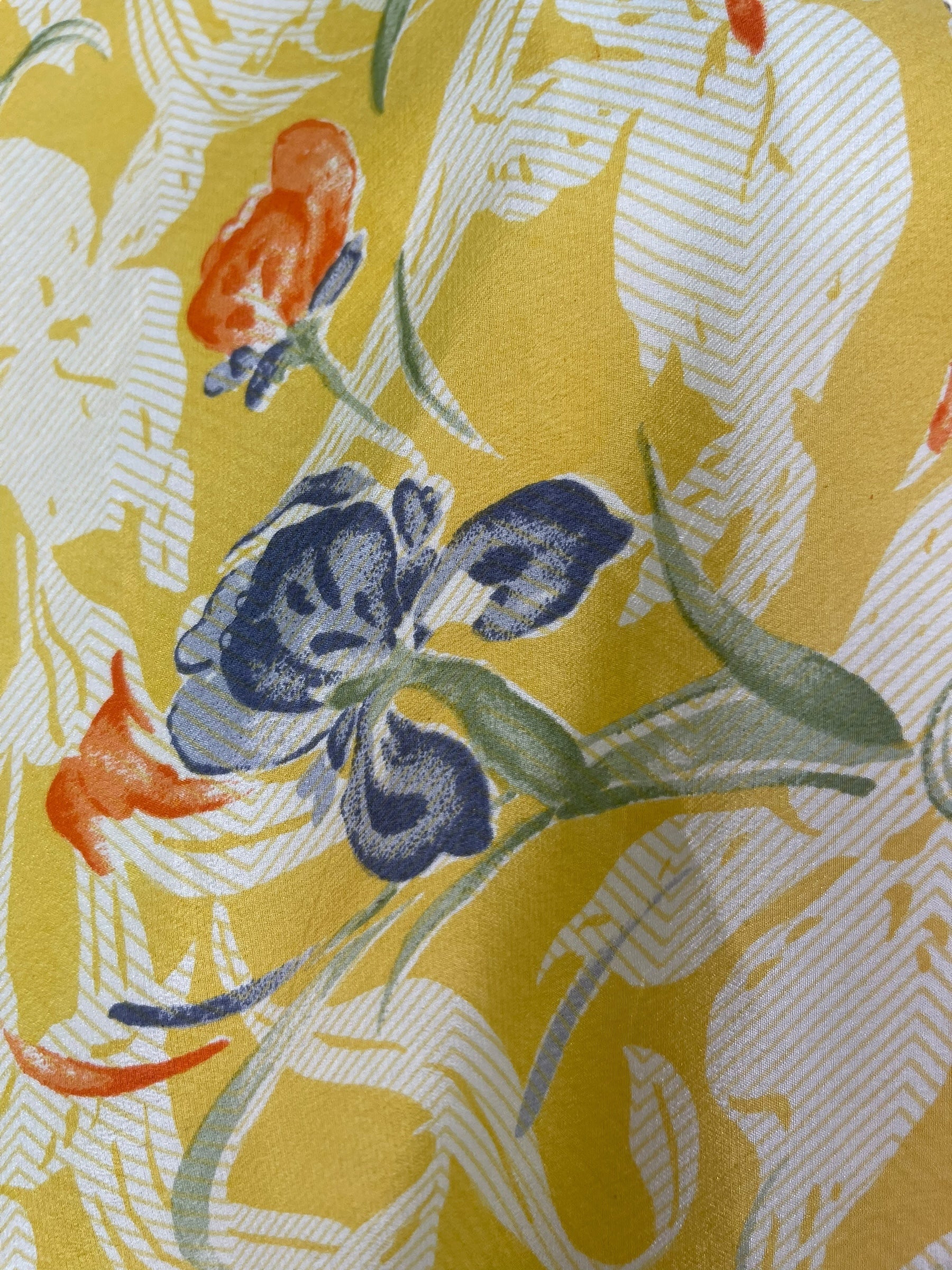 PRC7562 Avatar Pure Silk Kimono-Sleeved Top