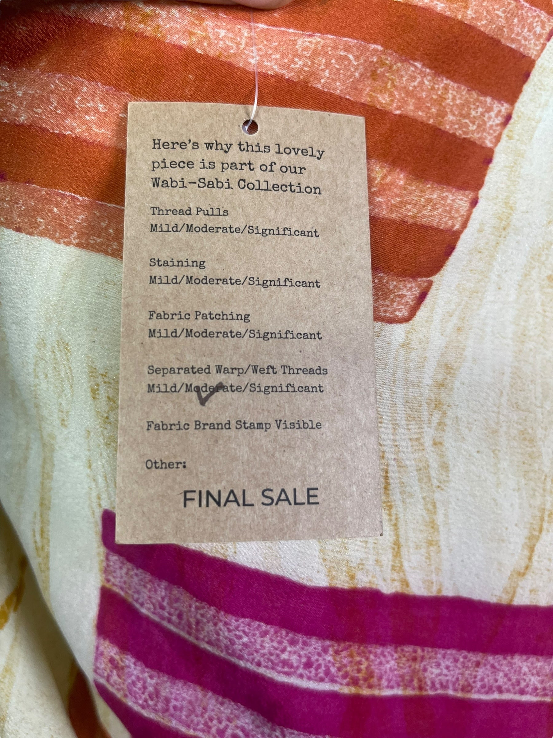 PRC4955 Wabi Sabi Pure Silk Boxy Top