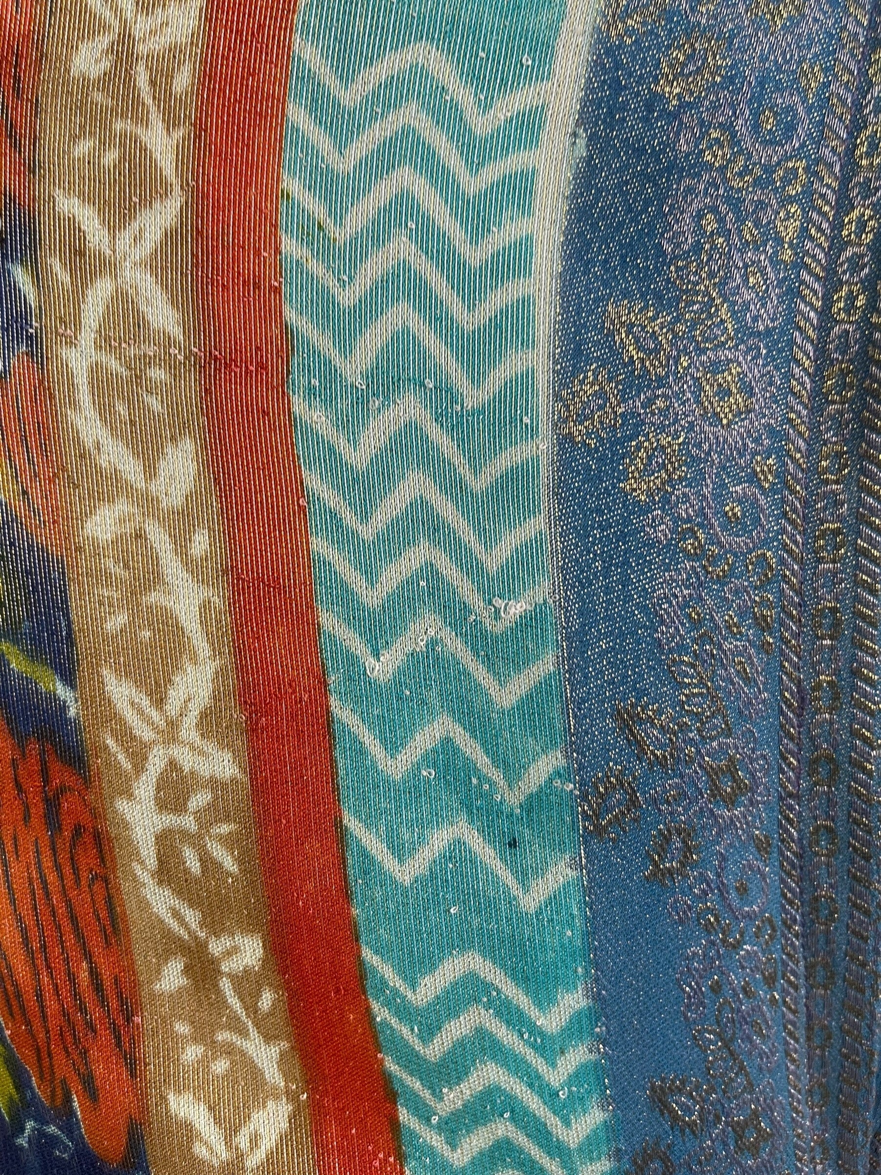 PRG8849 Sheer Avatar Pure Silk Long Tunic with Side Ties by 15 FEBRUARY 2026 – Handmade ethical Side Tie Tunic from sariKNOTsari using upcycled silk. Designed in Canada for travel and slow fashion, loved from Toronto to LA to Sydney.