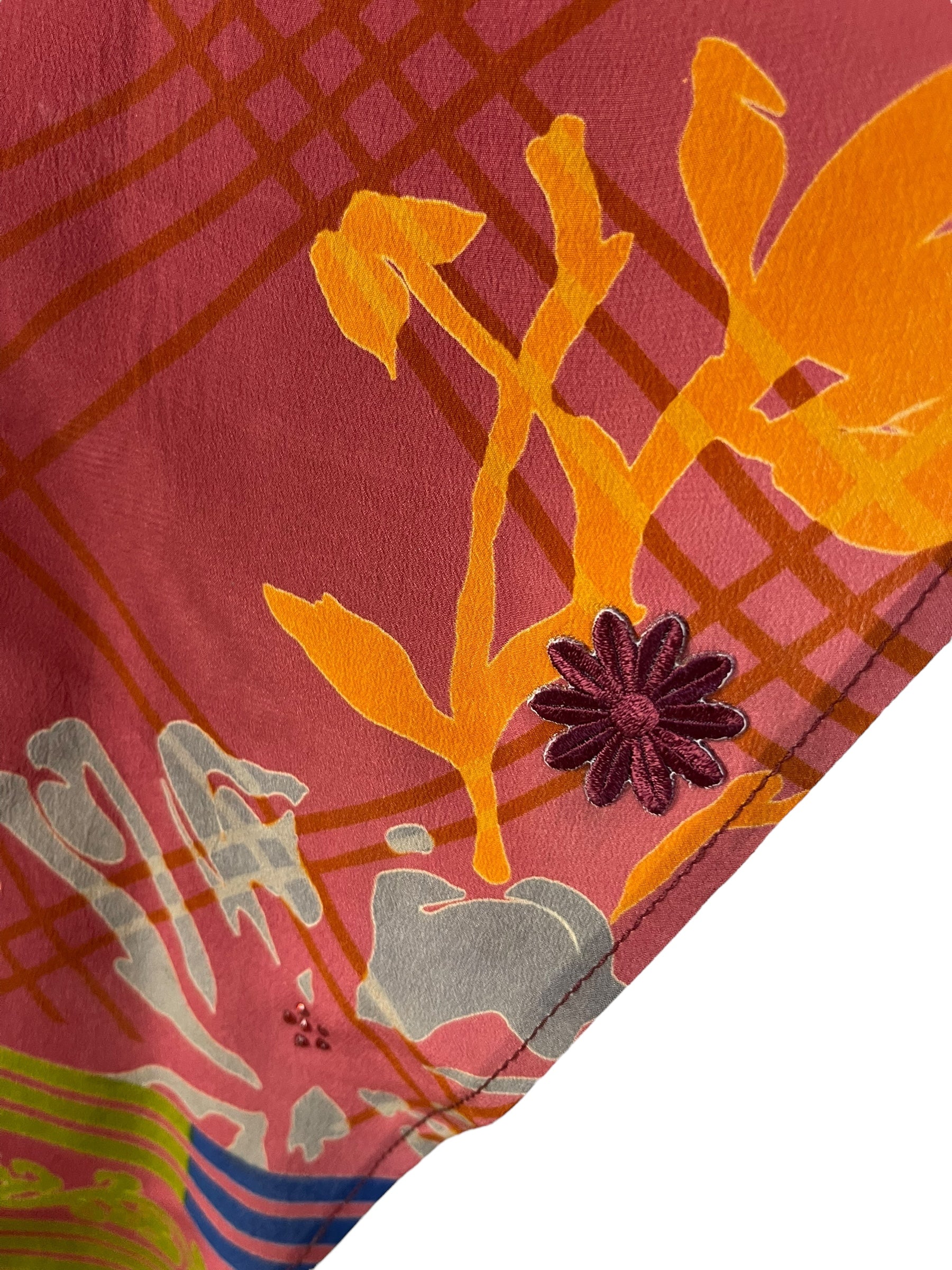 PRC6995 Wabi Sabi Pure Silk Waterfall Top