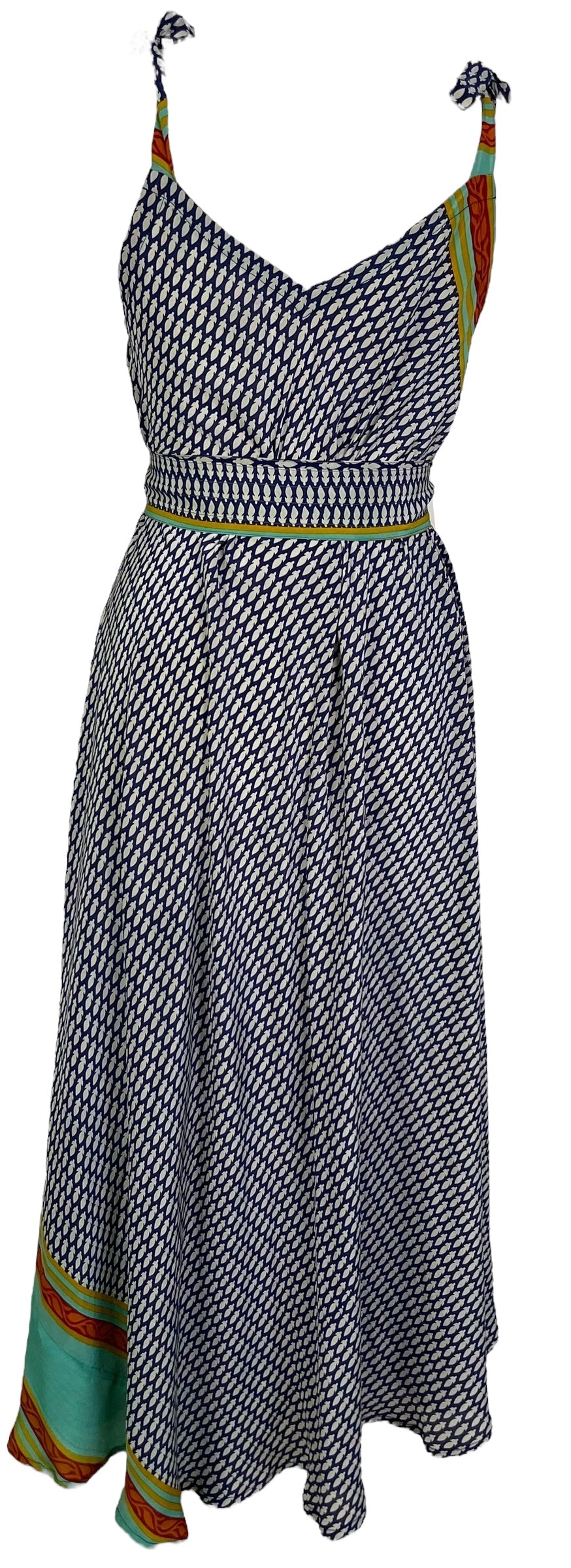 PRC7238 Avatar Pure Silk Maxi Dress with Belt