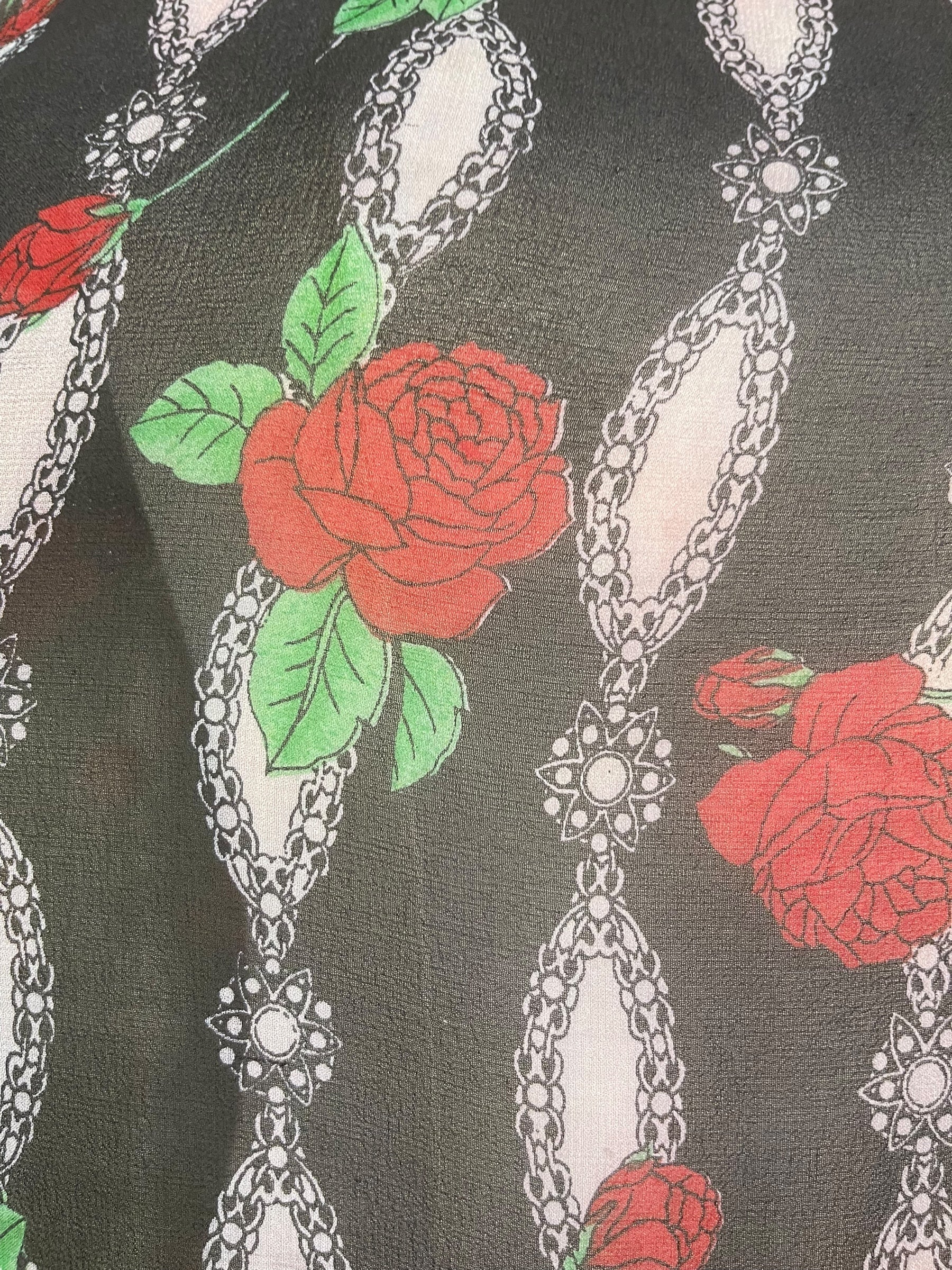 PRG7793 Avatar Pure Silk Self Pocket Tunic Dress