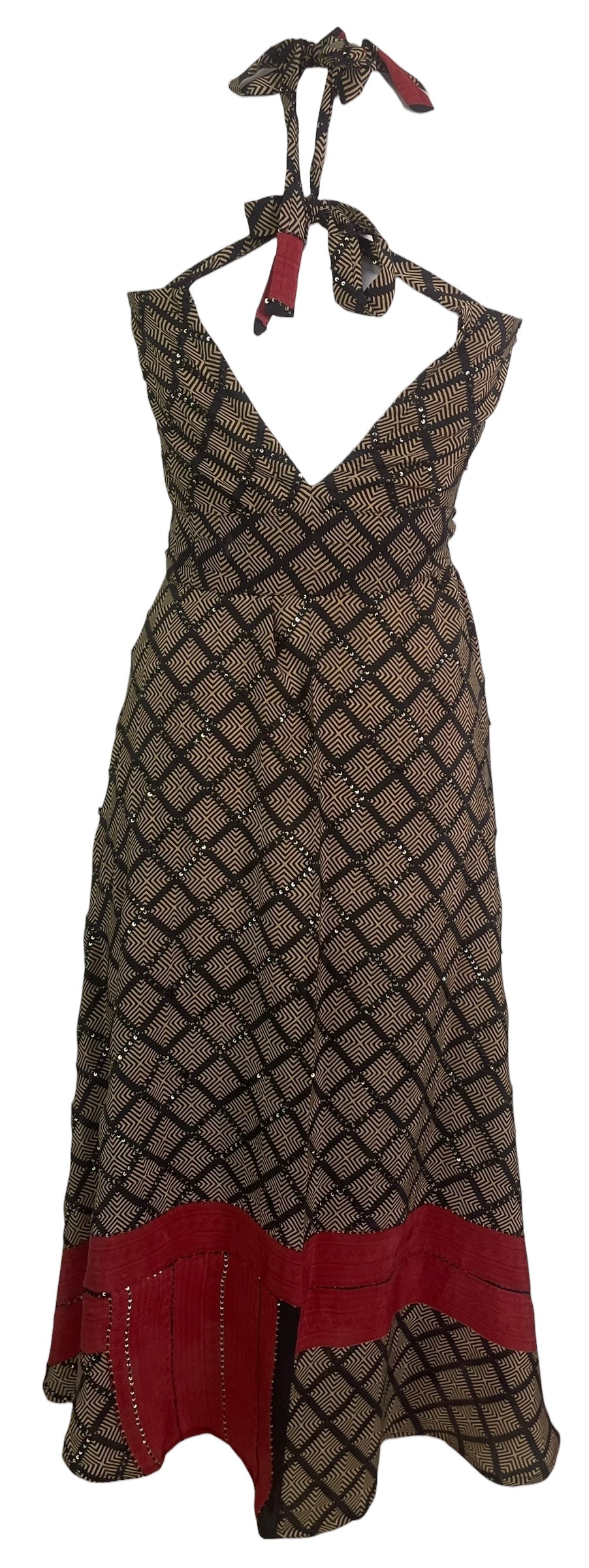 PRC8830 Wabi Sabi Pure Silk Maxi Dress with Belt
