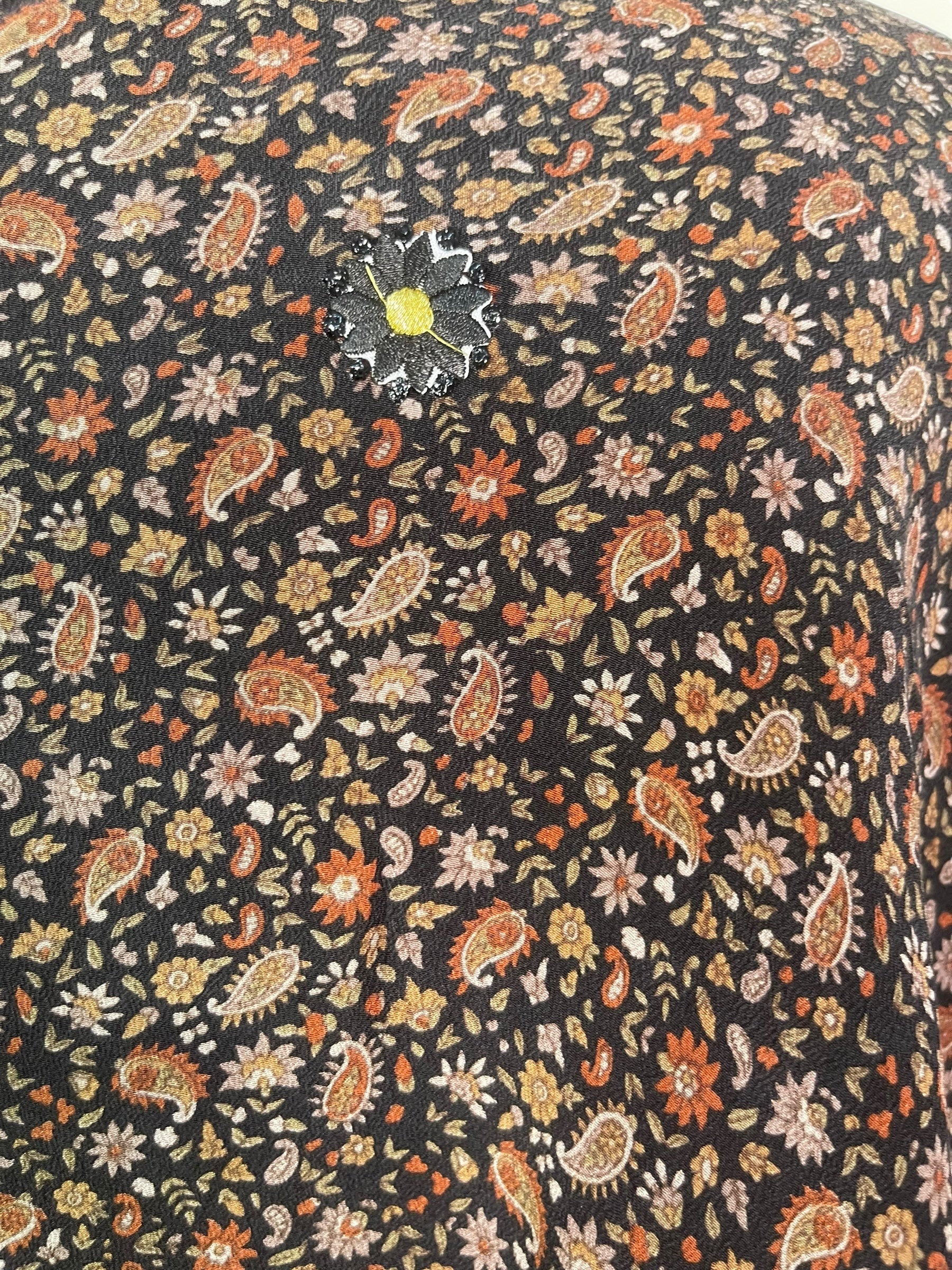 PRC7846 Avatar Pure Silk Kimono-Sleeved Jacket with Belt