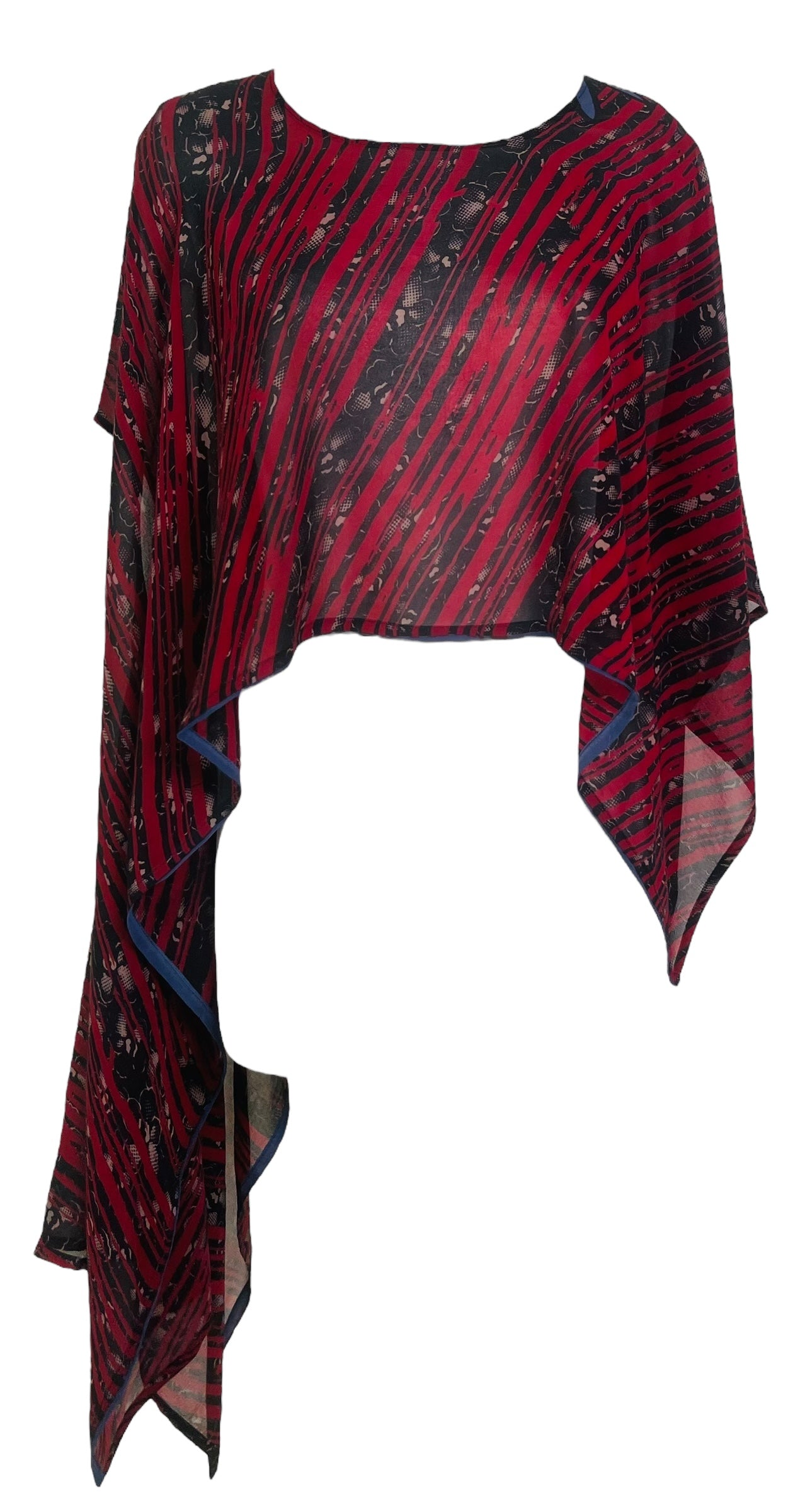 PRG7440 Sheer Wabi Sabi Pure Silk Versatile Vest