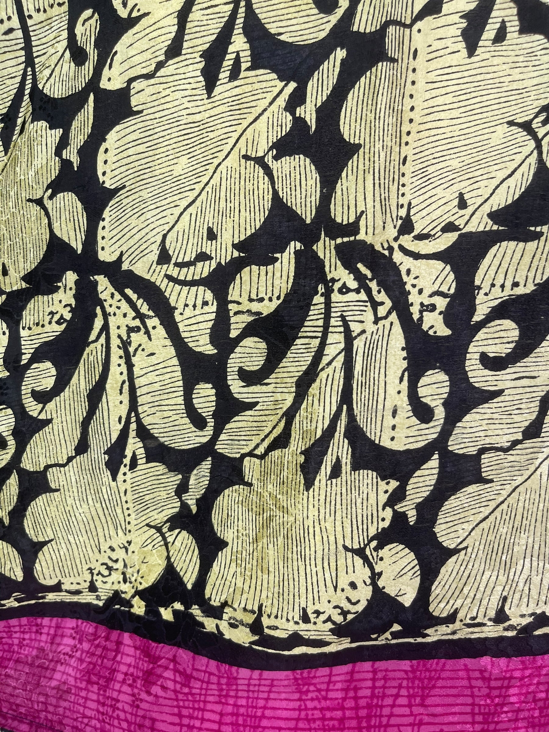 PRC7800 Wabi Sabi Pure Silk Boxy Top