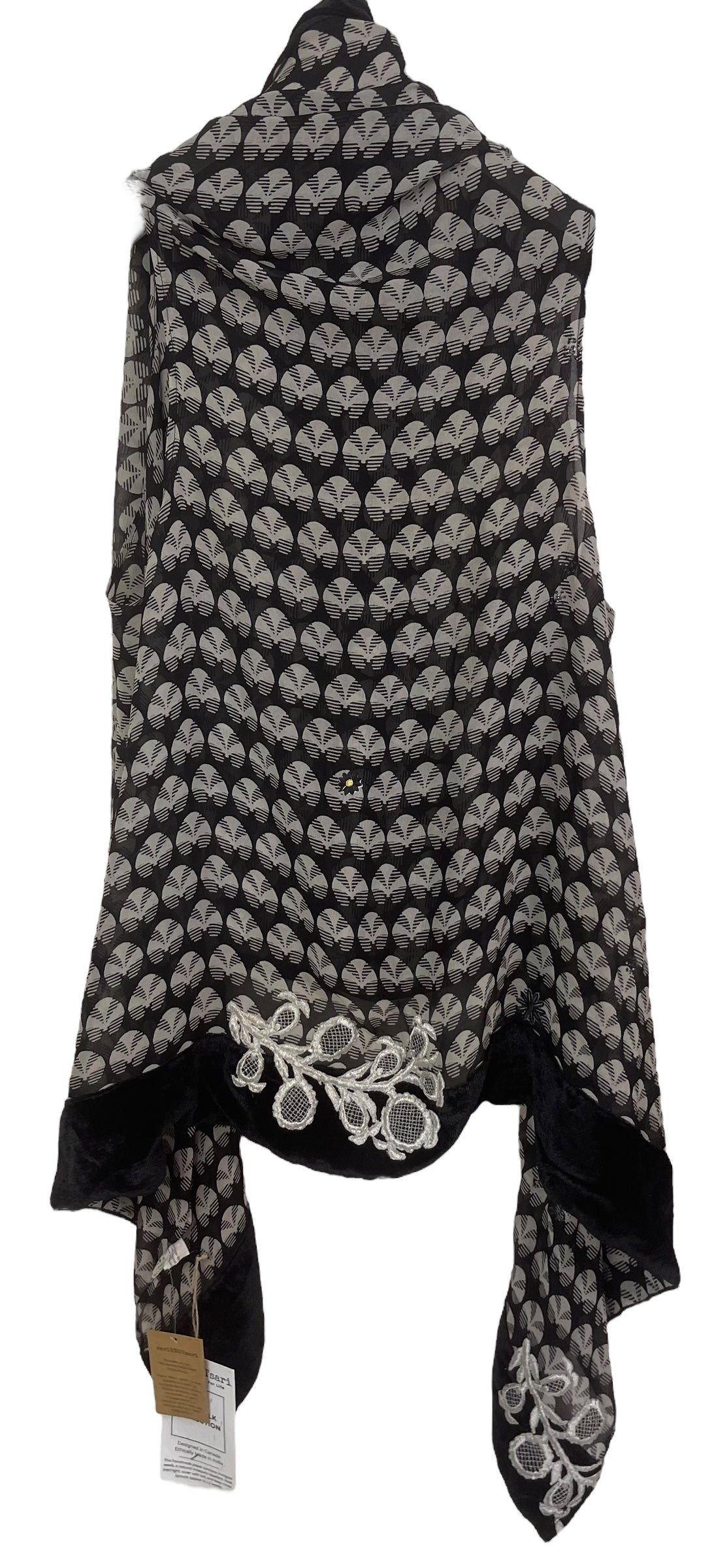 PRG8175 Sheer Wabi Sabi Pure Silk Versatile Vest