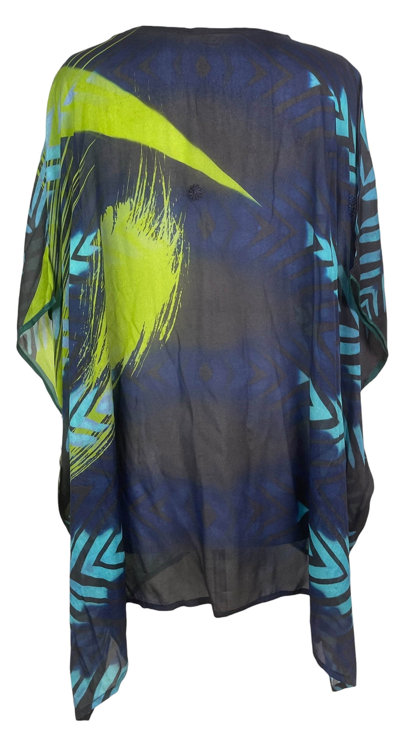 PREVIEW PRG8208 Avatar Pure Silk Short Kaftan Tunic with Slits