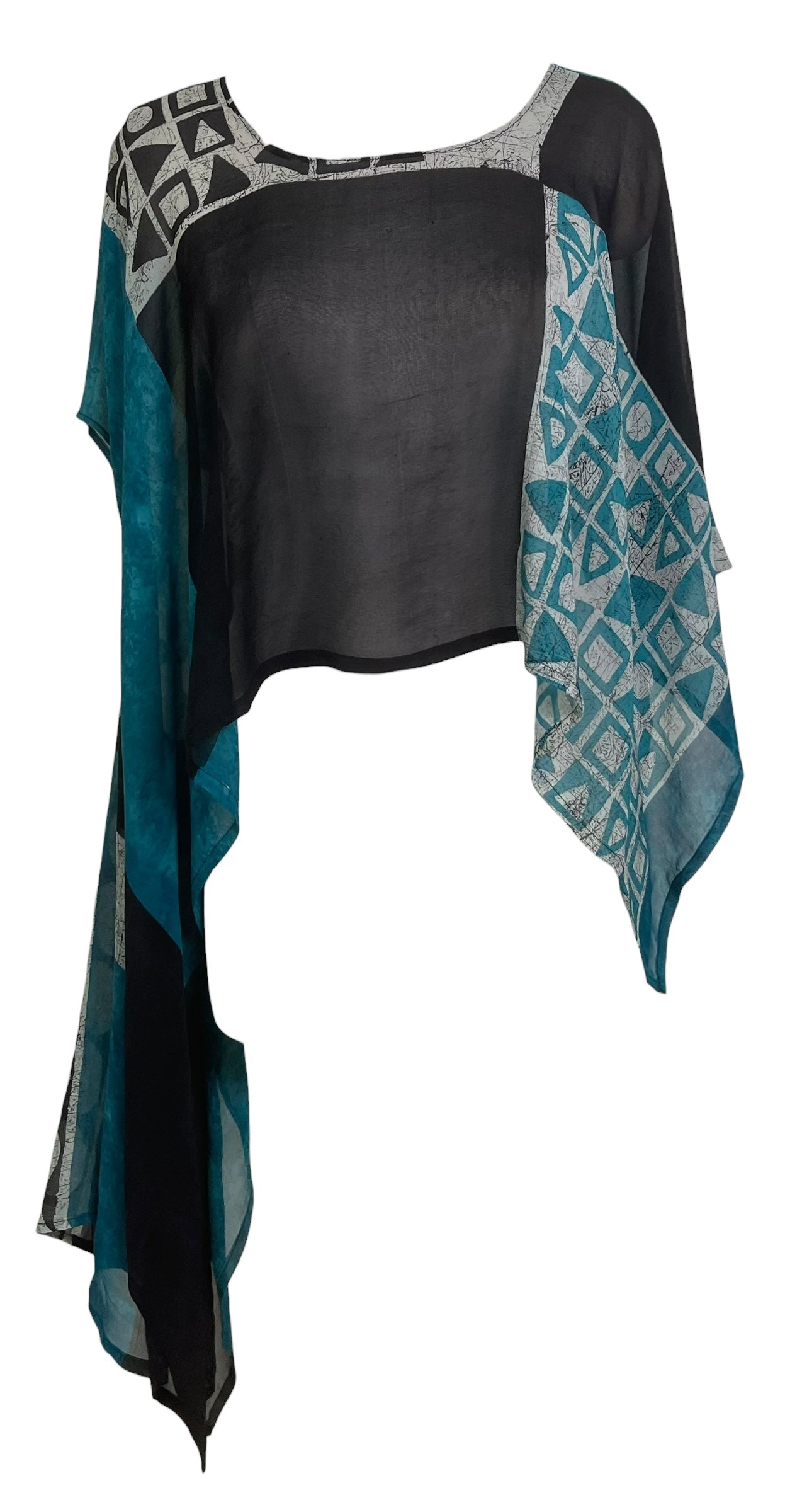 PREVIEW PRG8718 Sheer Wabi Sabi Pure Silk Versatile Vest by MARCH2026 – Handmade ethical Vest from sariKNOTsari using upcycled silk. Designed in Canada for travel and slow fashion, loved from Toronto to LA to Sydney.