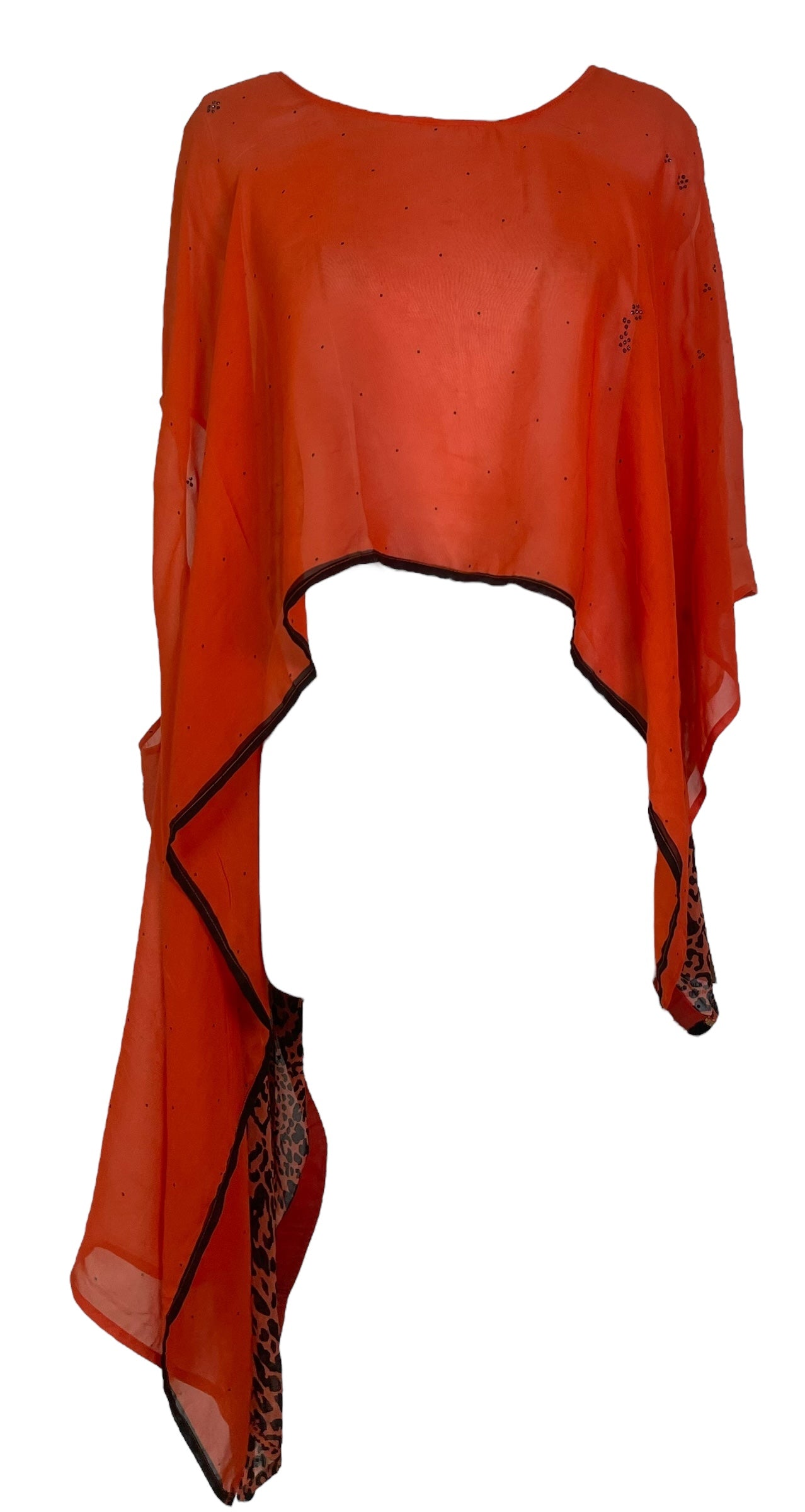 PRG8037 Sheer Wabi Sabi Pure Silk Versatile Vest