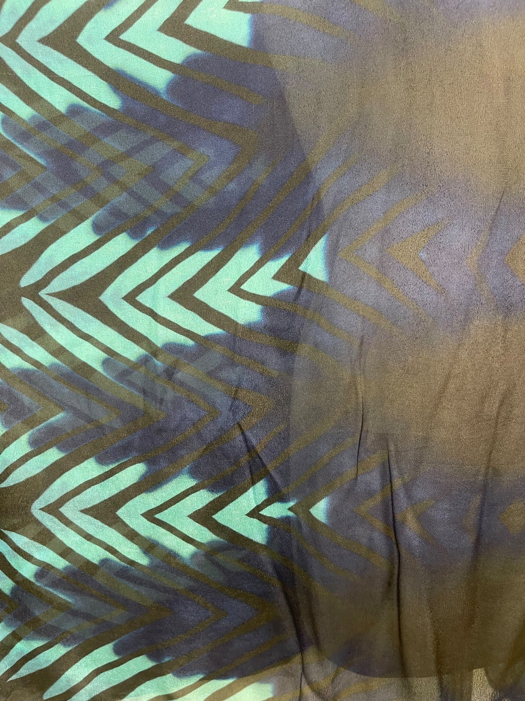 PRG8208 Avatar Pure Silk Short Kaftan Tunic with Slits