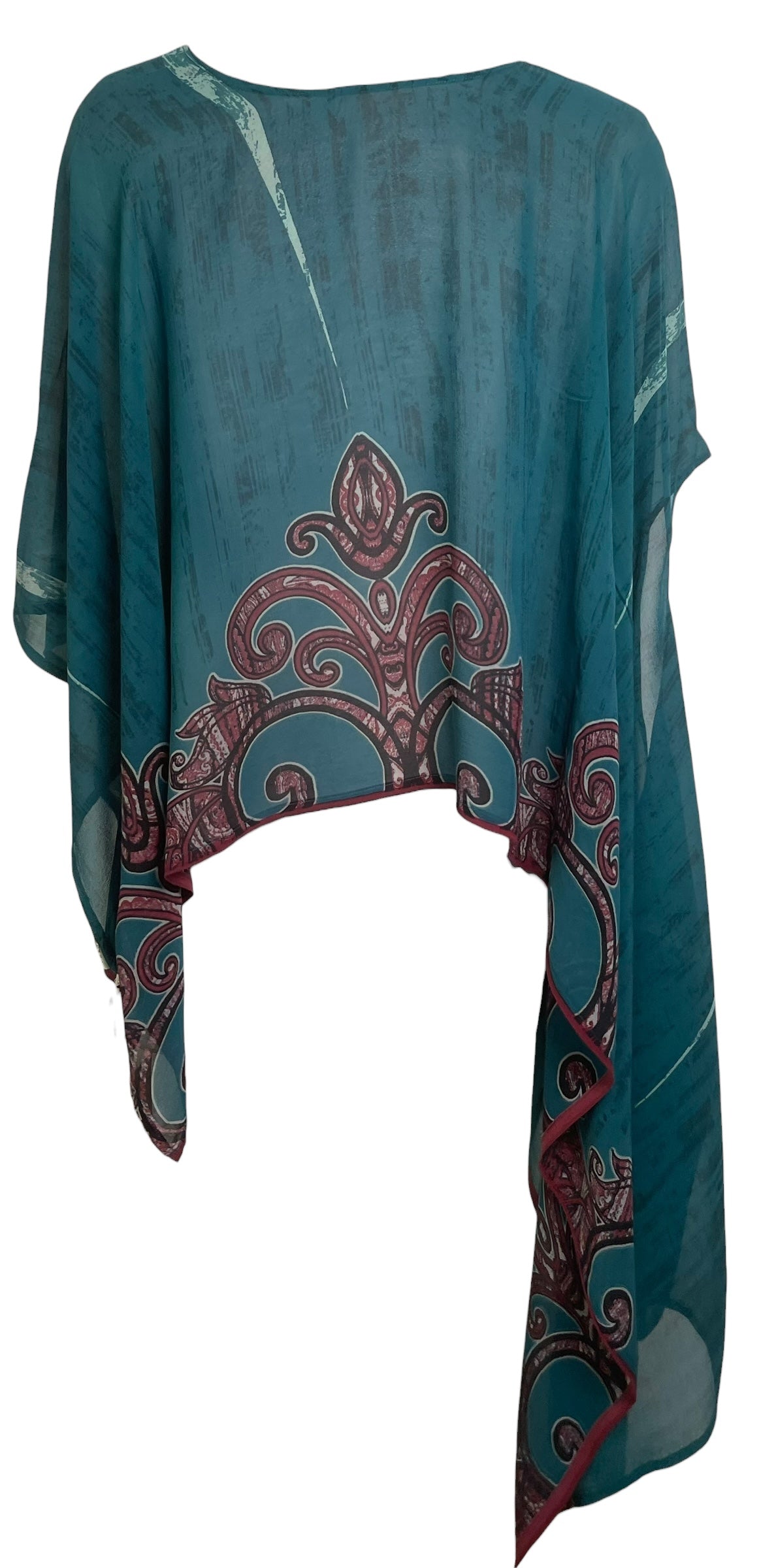 PRG8809 Sheer Wabi Sabi Pure Silk Versatile Vest