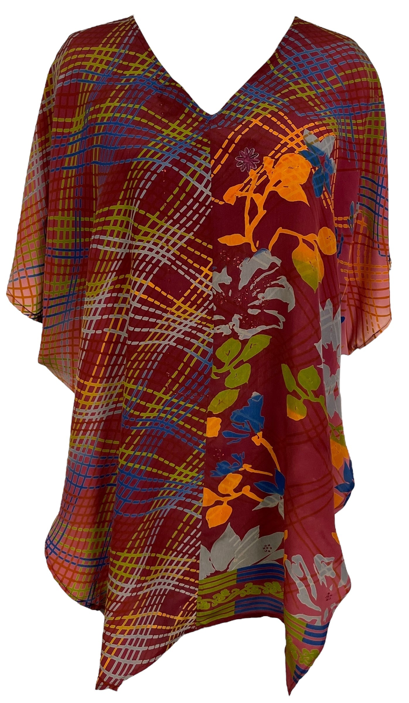 PRC6995 Wabi Sabi Pure Silk Waterfall Top