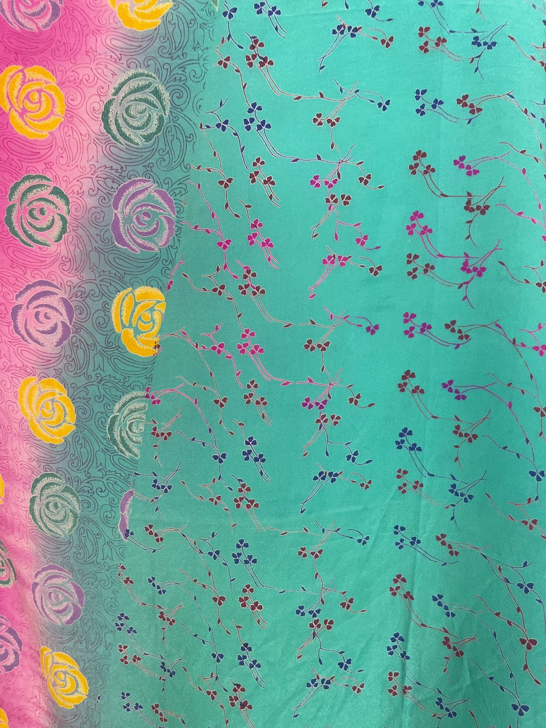 PRC7869 Avatar Pure Silk Long Tunic with Side Ties