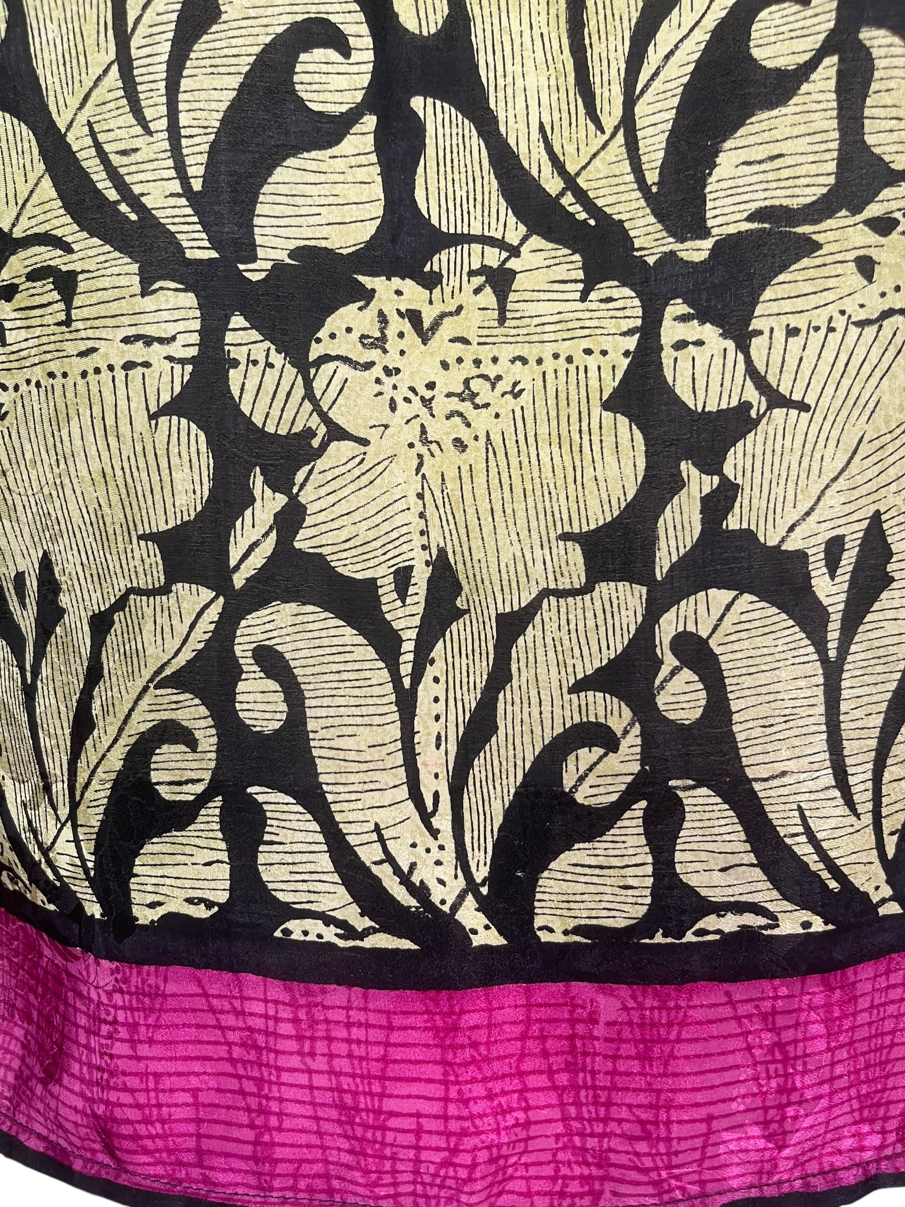 PRC7800 Wabi Sabi Pure Silk Boxy Top