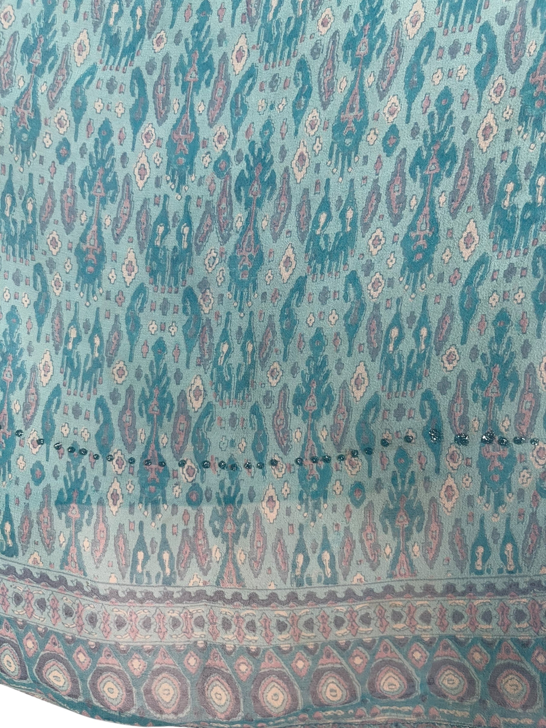 PREVIEW PRG7710 Sheer Pure Silk Wabi Sabi Capelet Poncho by DECEMBER2025 – Handmade ethical Poncho from sariKNOTsari using upcycled silk. Designed in Canada for travel and slow fashion, loved from Toronto to LA to Sydney.