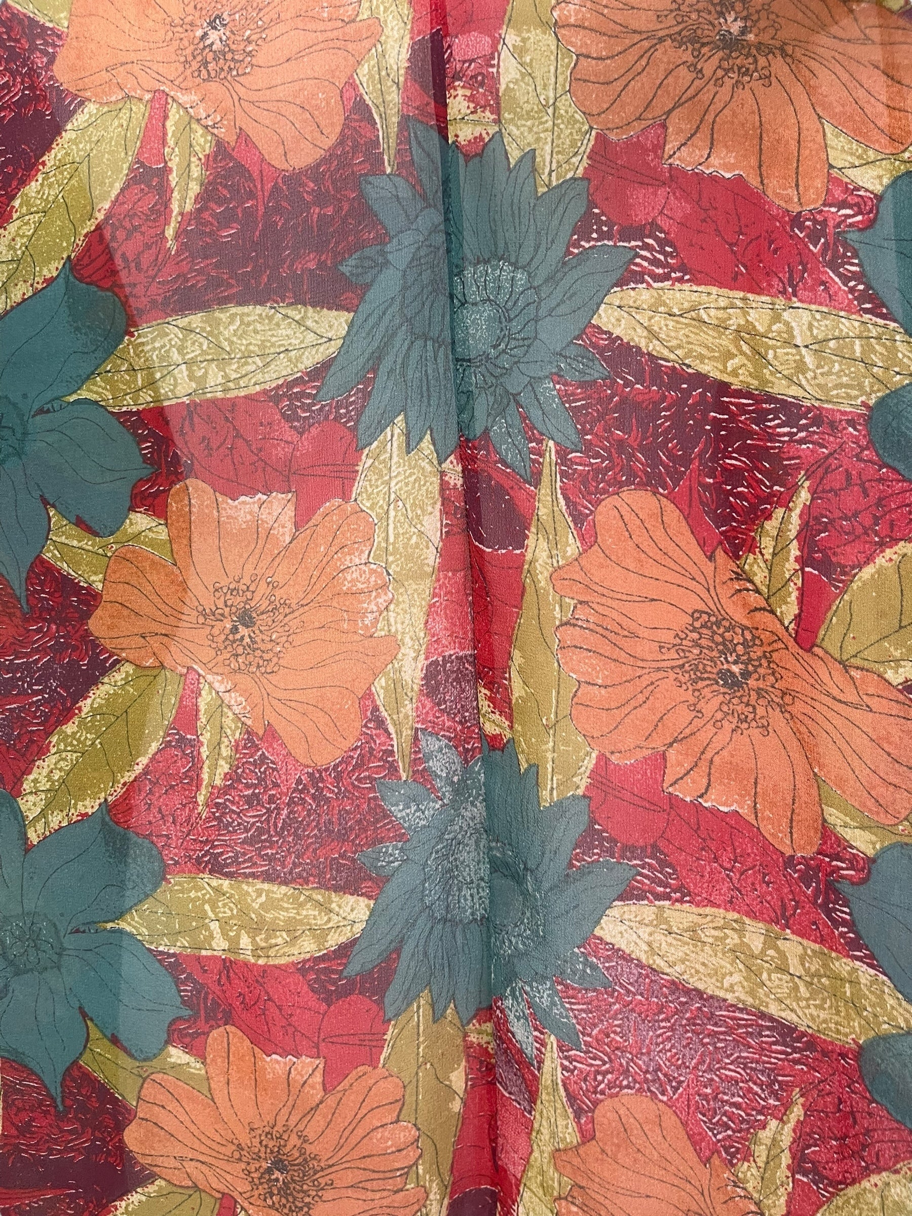 PRG8120 Sheer Avatar Pure Silk Cardigan by DECEMBER2025 – Handmade ethical Cardigan from sariKNOTsari using upcycled silk. Designed in Canada for travel and slow fashion, loved from Toronto to LA to Sydney.