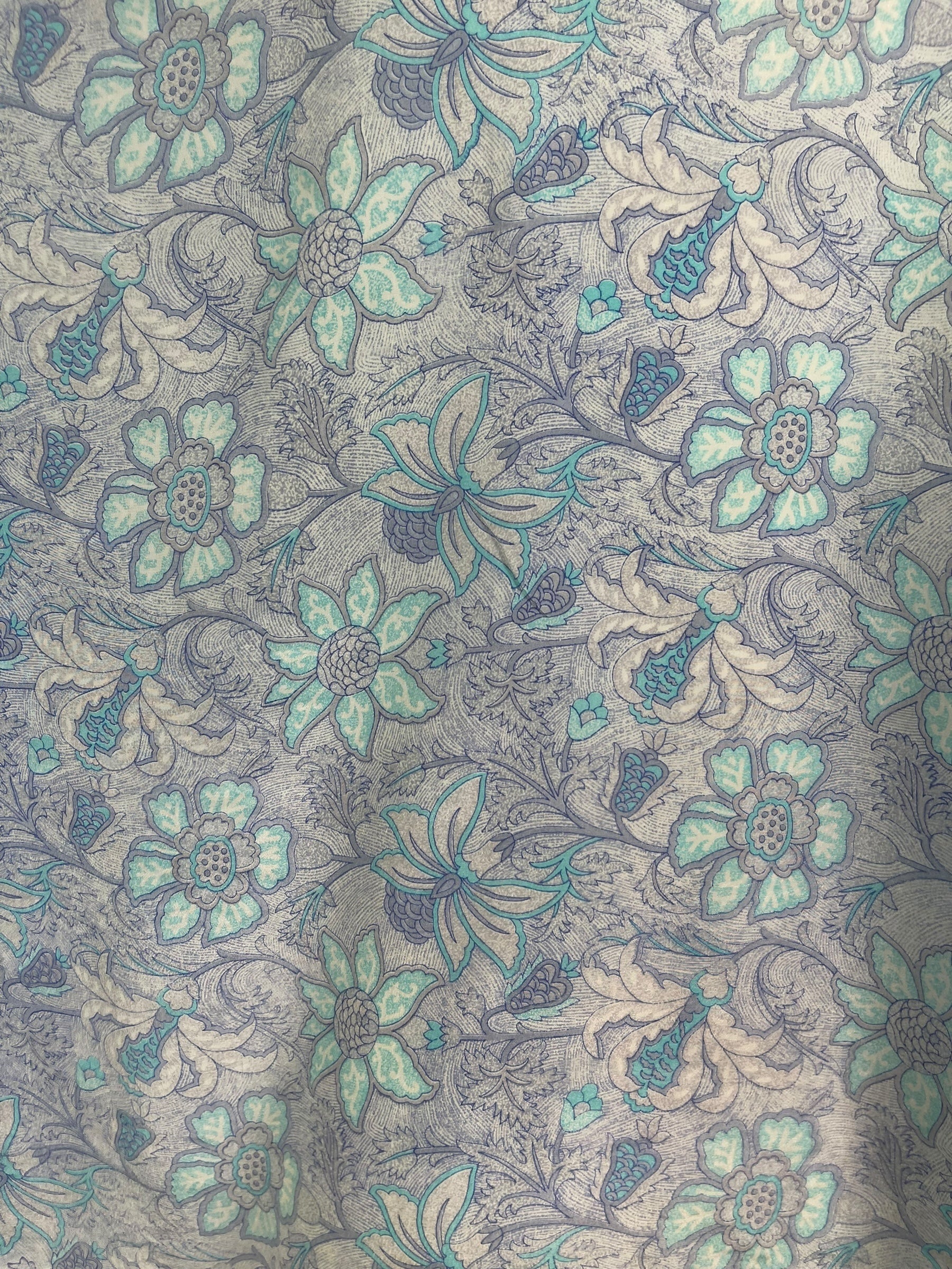 PRC8459 Wabi Sabi Pure Silk Long Tunic with Side Ties