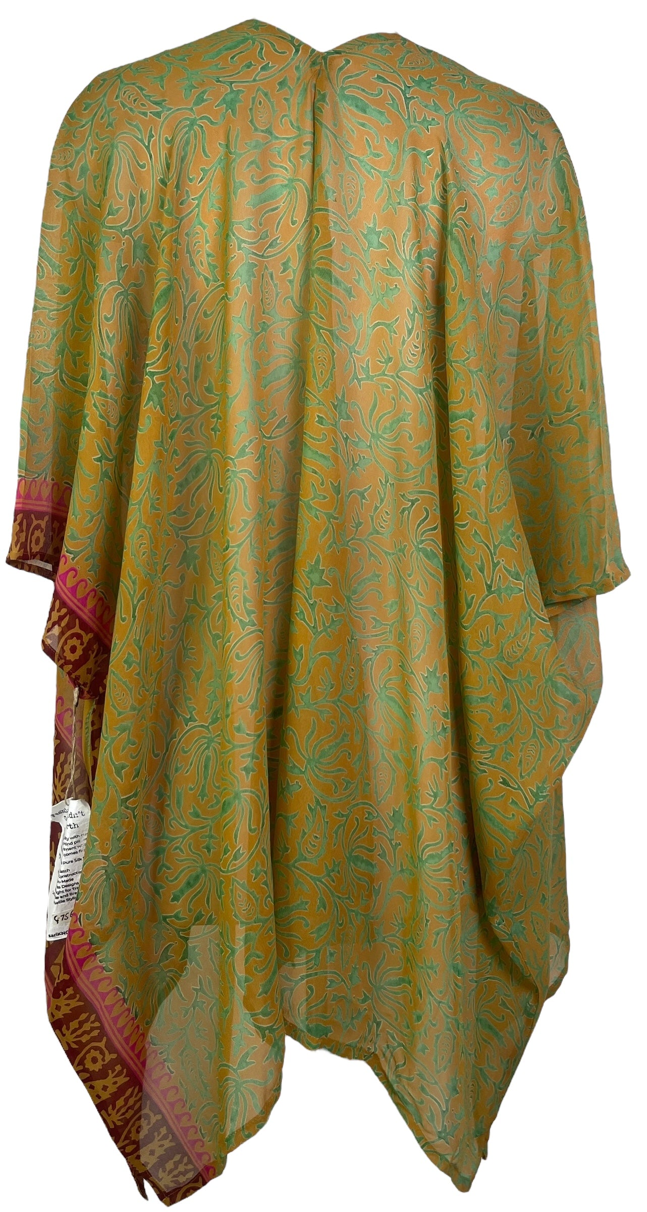 PRG7560 Sheer Avatar Pure Silk Cardigan