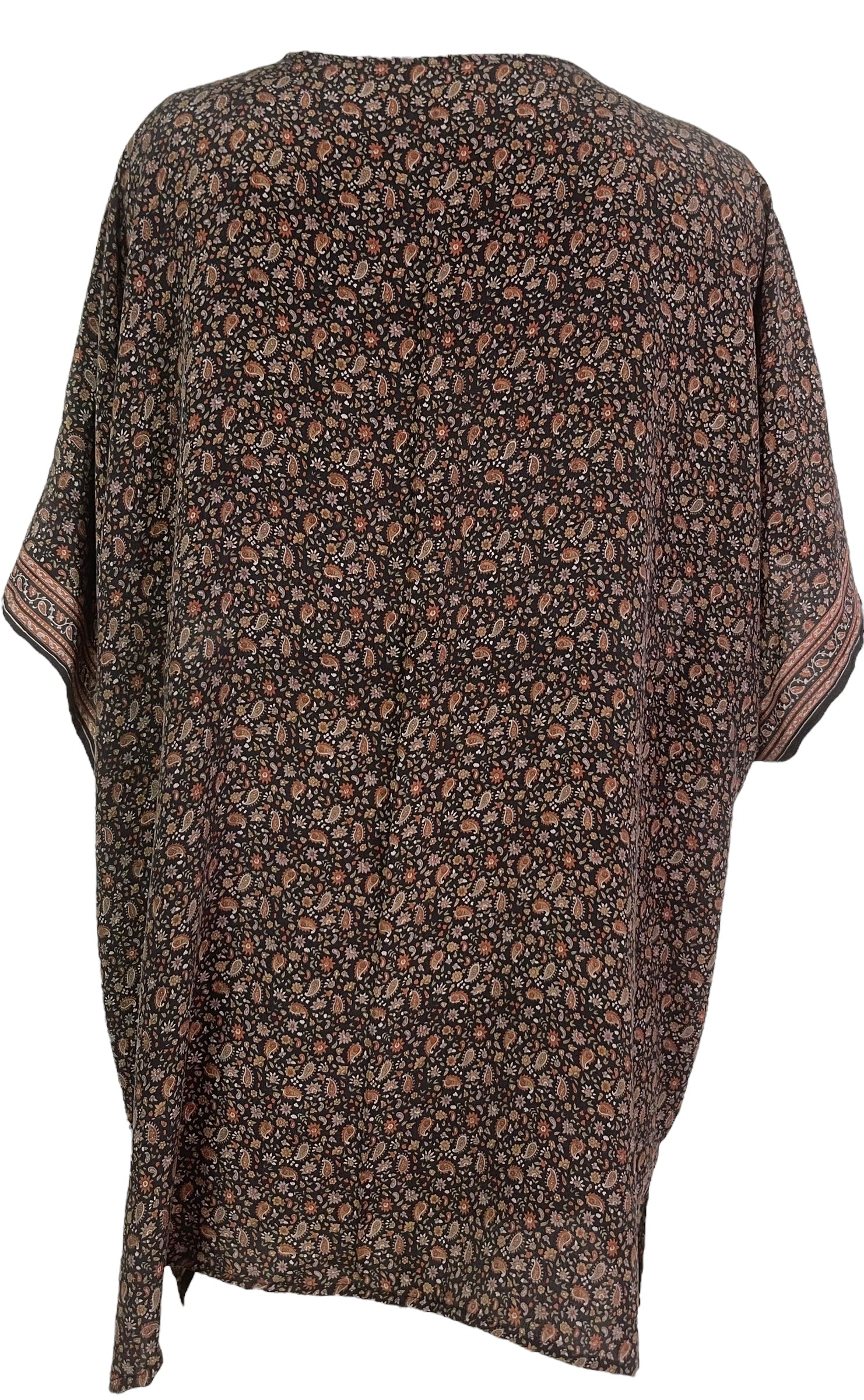 PRC7846 Avatar Pure Silk Kimono-Sleeved Jacket with Belt