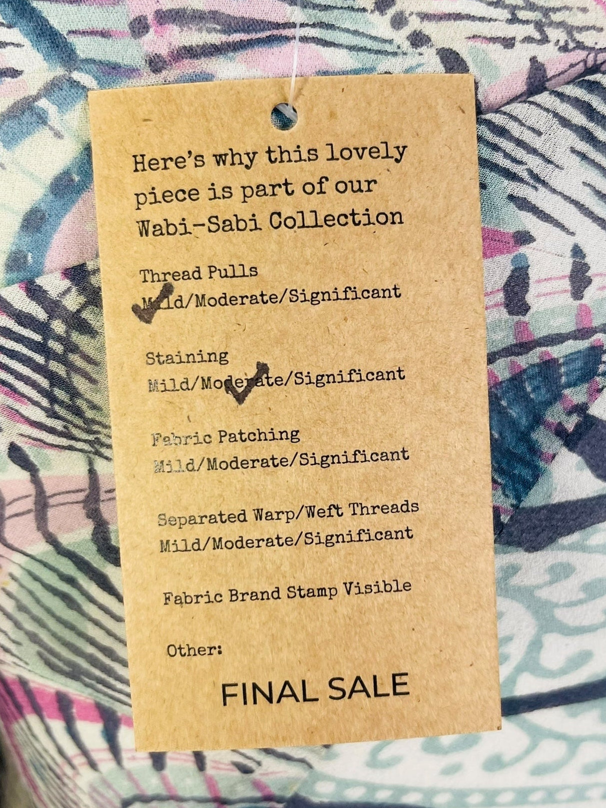 PRG7266 Sheer Wabi Sabi Pure Silk Waterfall Top