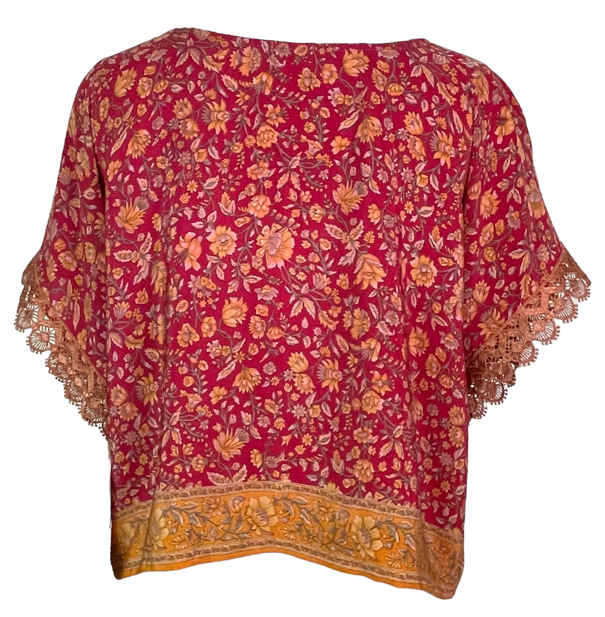 PRC5358 Avatar Pure Silk Boxy Top