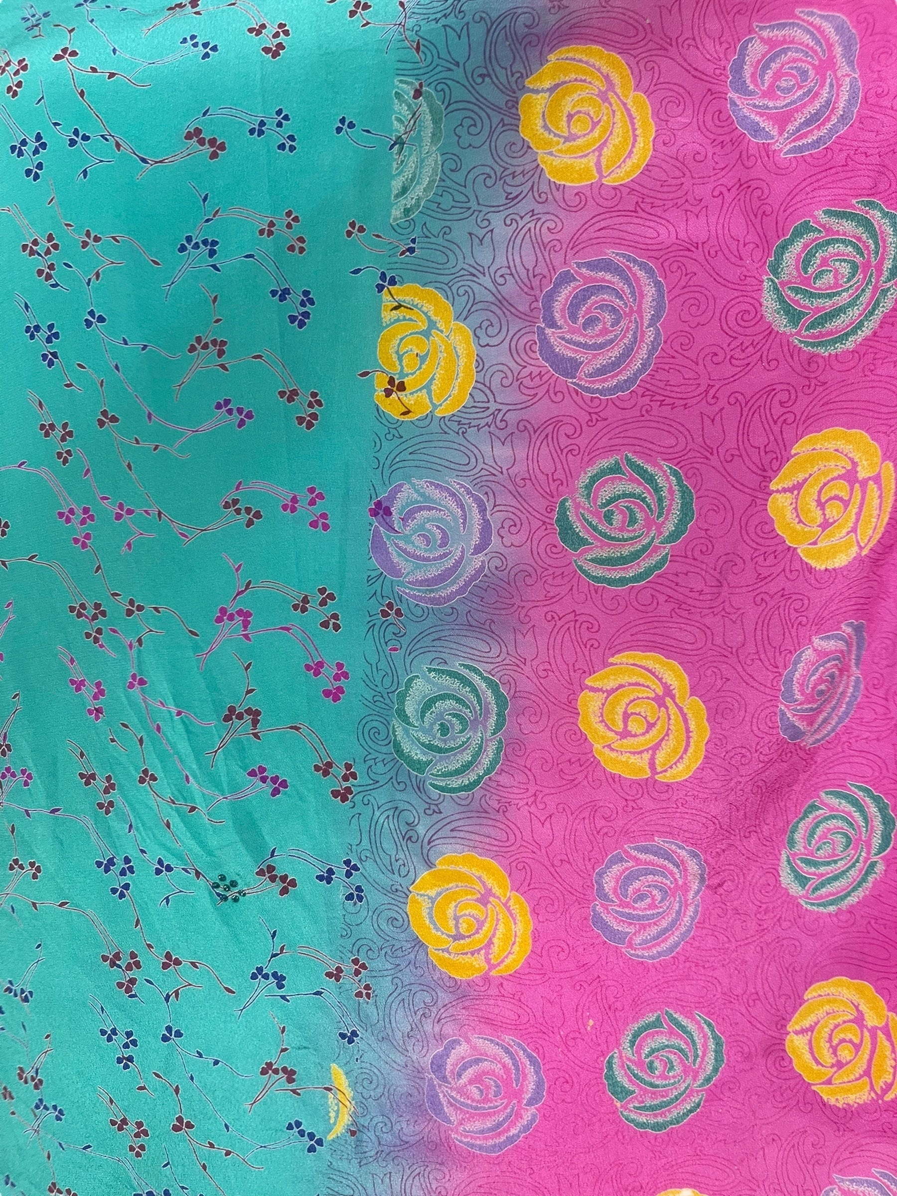 PRC7869 Avatar Pure Silk Long Tunic with Side Ties