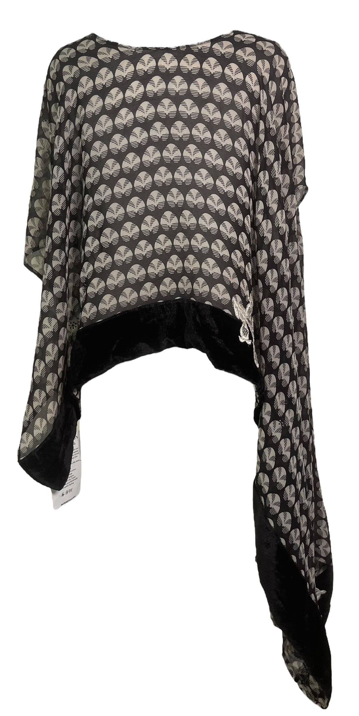 PRG8175 Sheer Wabi Sabi Pure Silk Versatile Vest