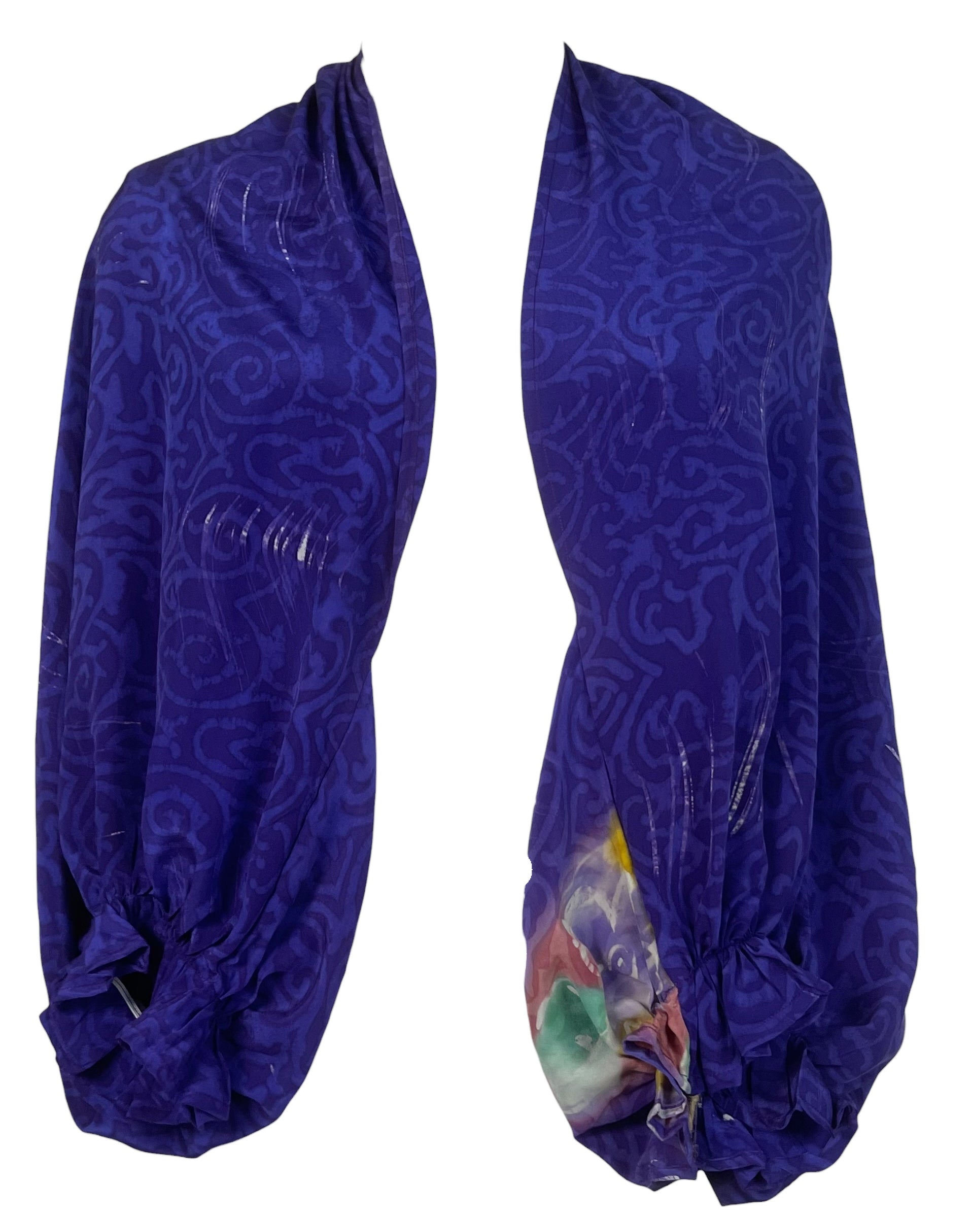 PREVIEW PRC8643 Avatar Pure Silk Bolero by MARCH2026 – Handmade ethical Bolero from sariKNOTsari using upcycled silk. Designed in Canada for travel and slow fashion, loved from Toronto to LA to Sydney.