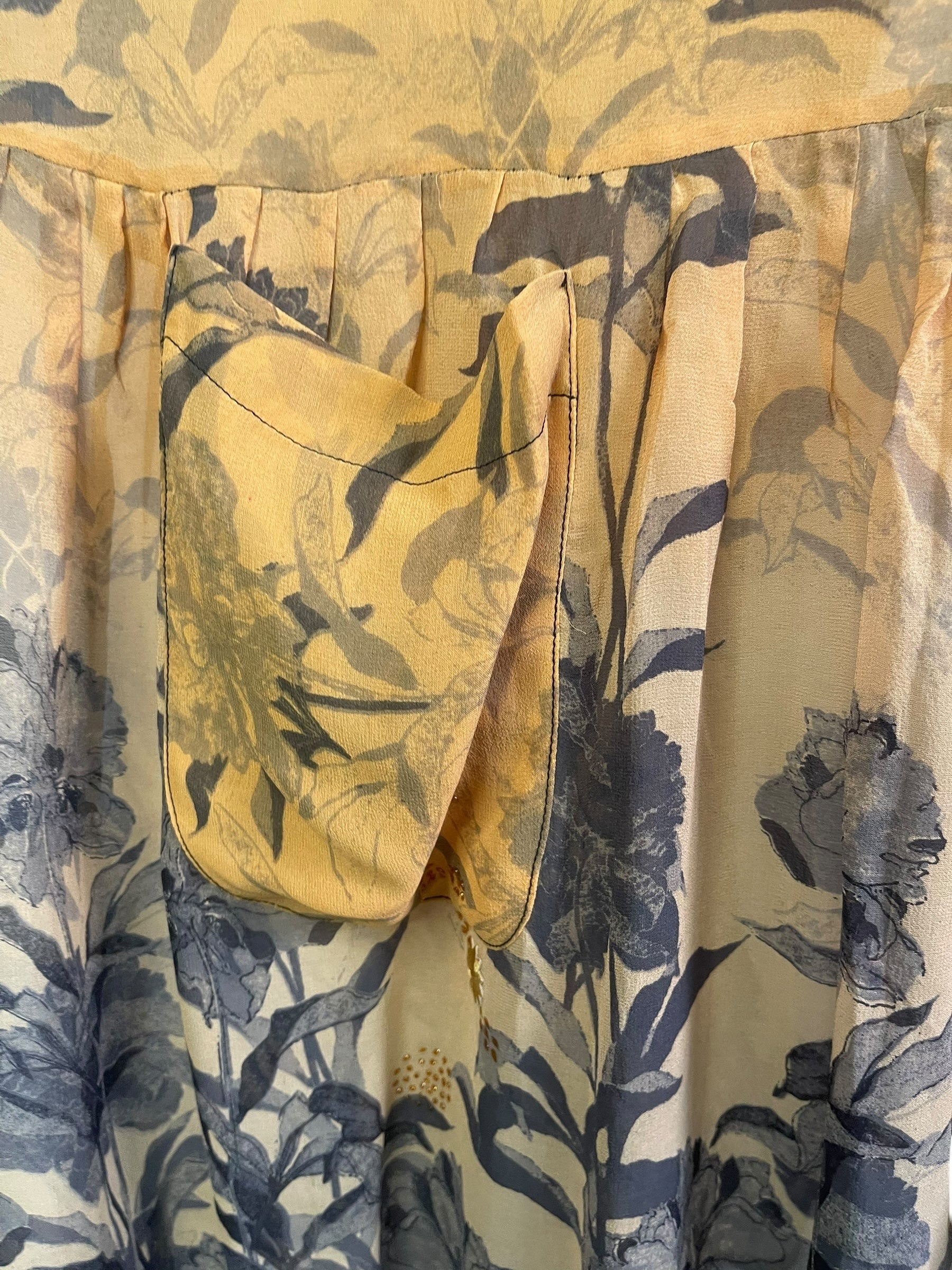 PRG8659 Sheer Avatar Pure Silk Boxy Babydoll Dress