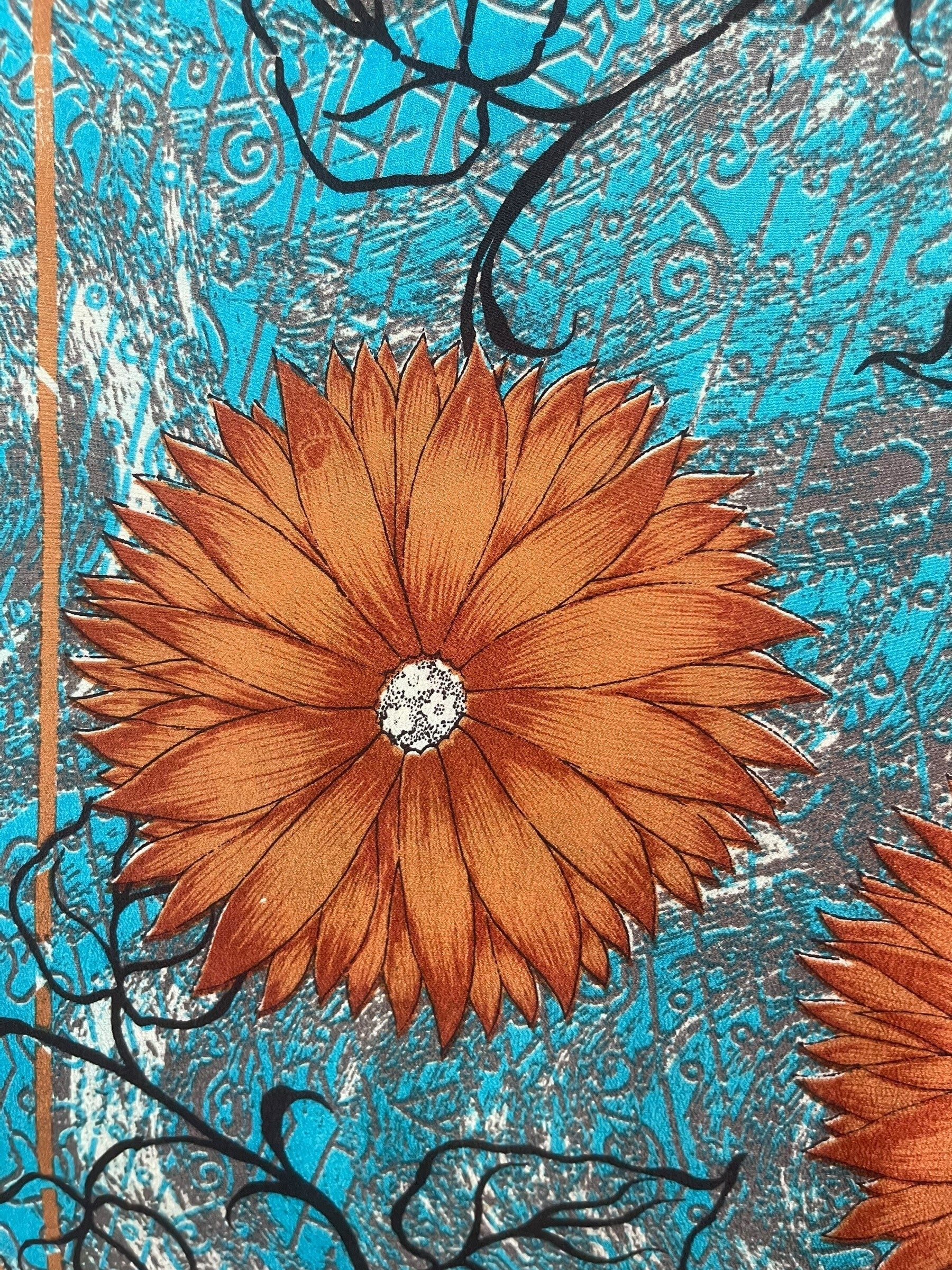 PREVIEW PRC8737 Avatar Pure Silk Long Tunic with Side Ties by MARCH2026 – Handmade ethical Side Tie Tunic from sariKNOTsari using upcycled silk. Designed in Canada for travel and slow fashion, loved from Toronto to LA to Sydney.