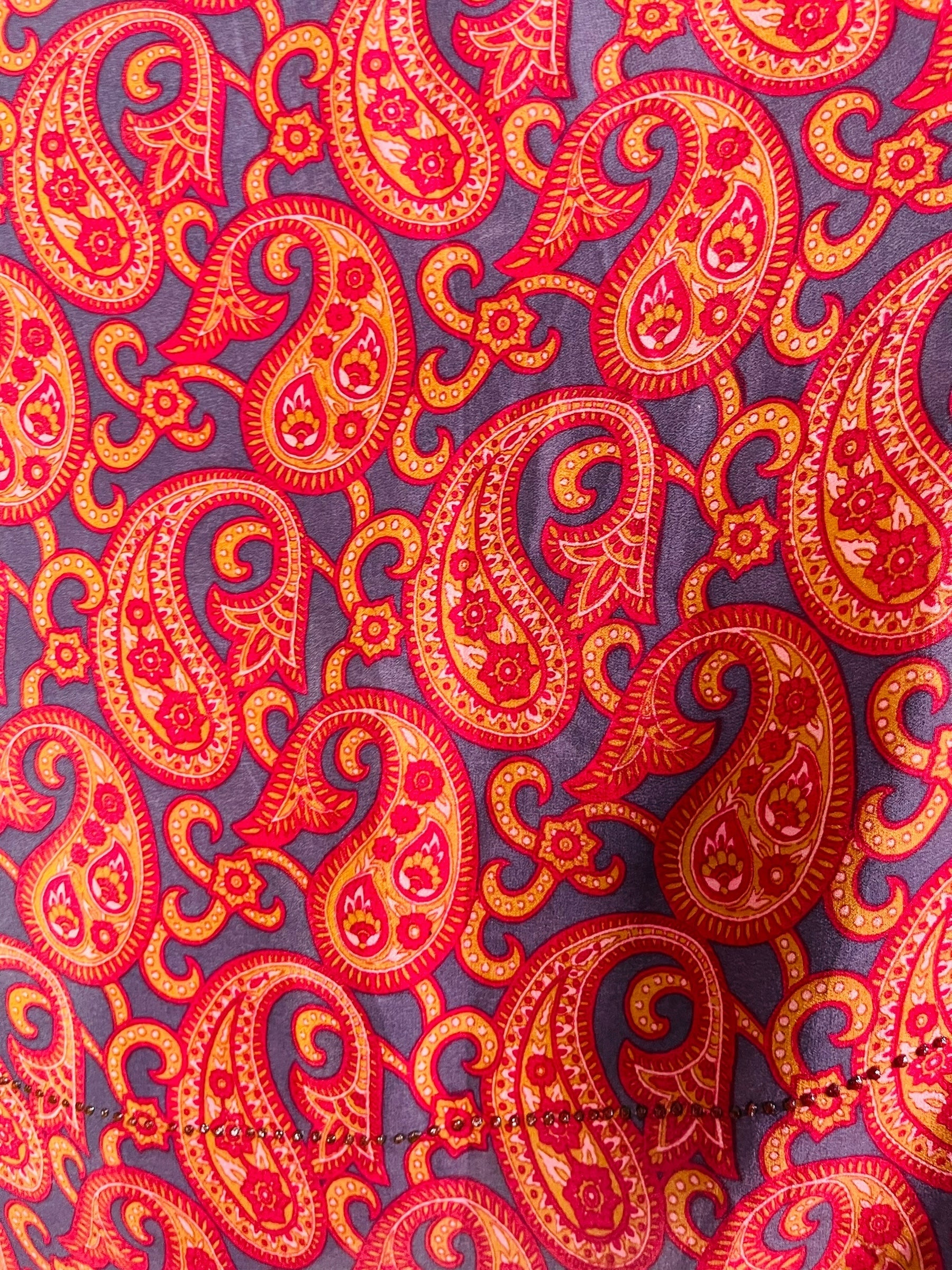 PRC7316 Avatar Pure Silk Kimono-Sleeved Top