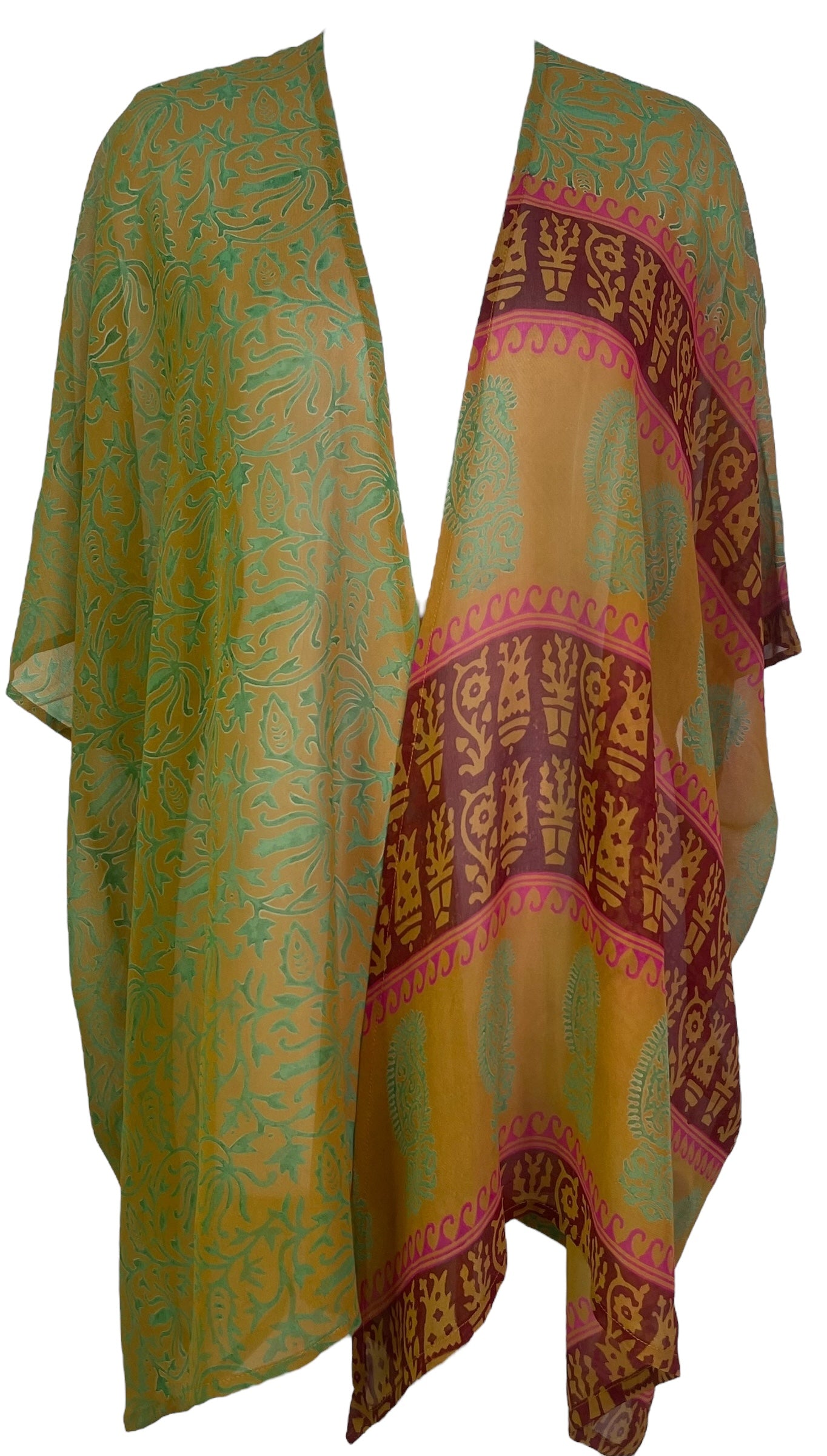 PRG7560 Sheer Avatar Pure Silk Cardigan