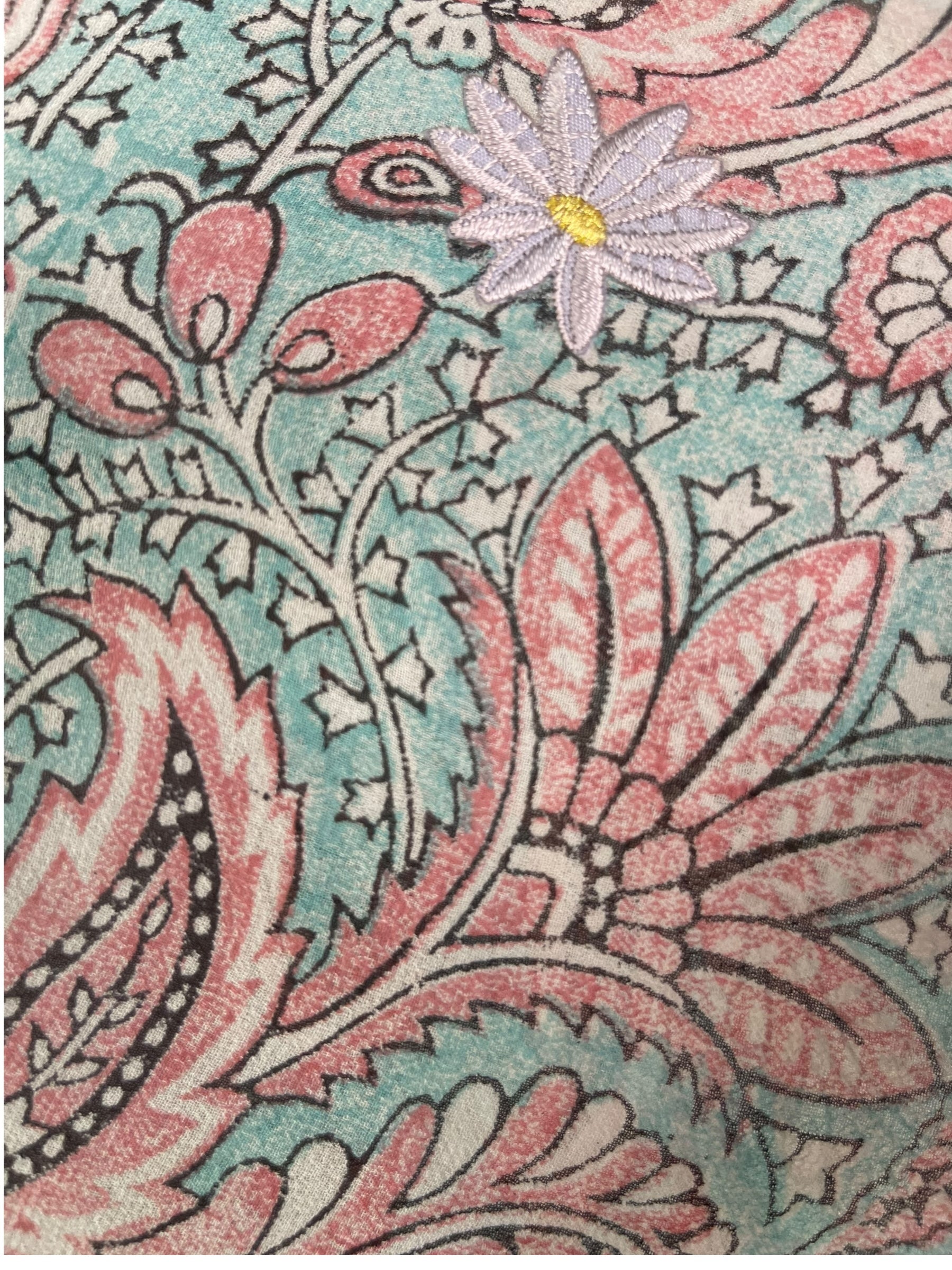 PRG7953 Sheer Avatar Pure Silk Boxy Top