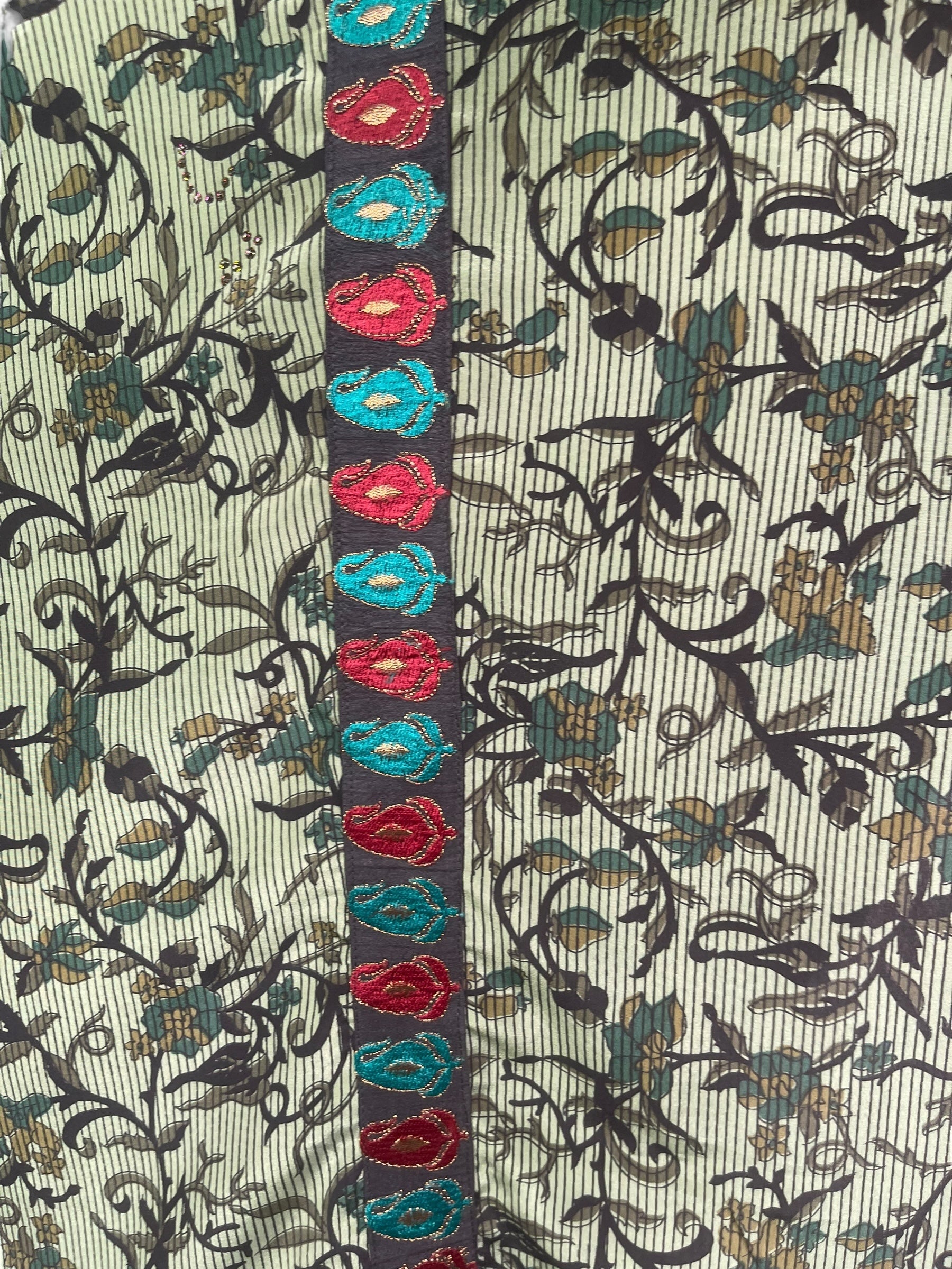 PRC8077 Avatar Pure Silk Waterfall Top