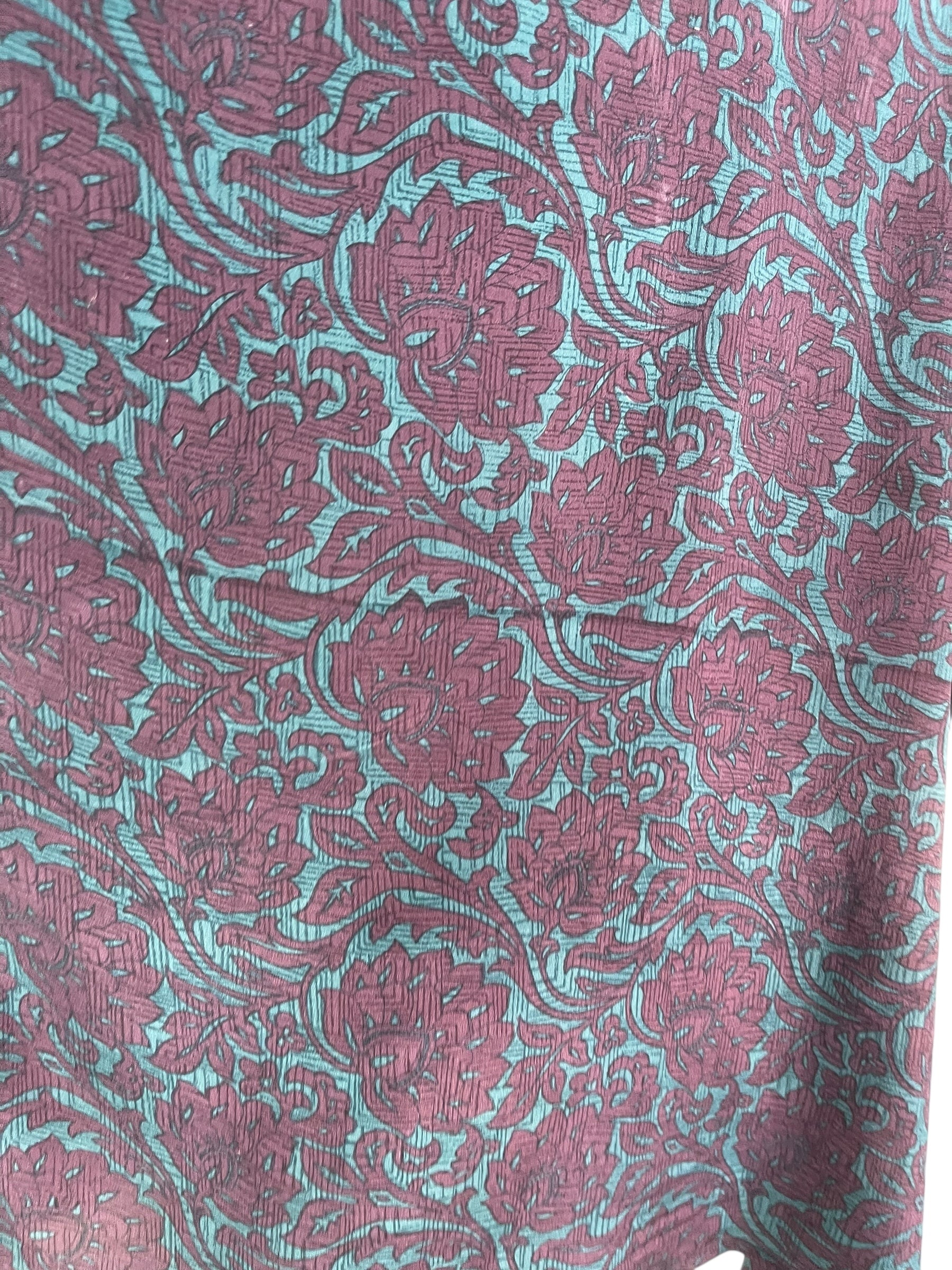 PRC8471 Wabi Sabi Pure Silk Long Tunic with Side Ties