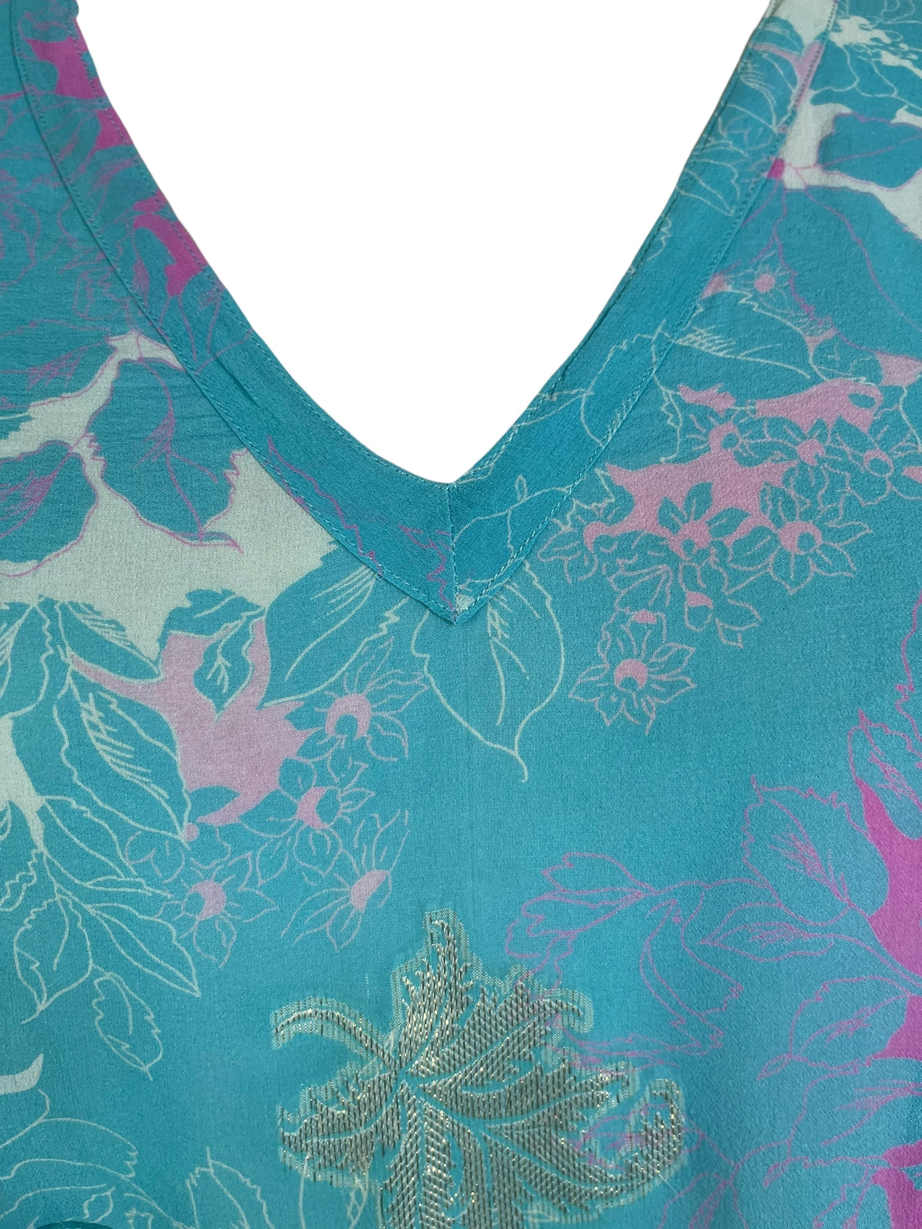 PREVIEW PRG8774 Avatar Pure Silk Long Tunic with Side Ties by MARCH2026 – Handmade ethical Side Tie Tunic from sariKNOTsari using upcycled silk. Designed in Canada for travel and slow fashion, loved from Toronto to LA to Sydney.