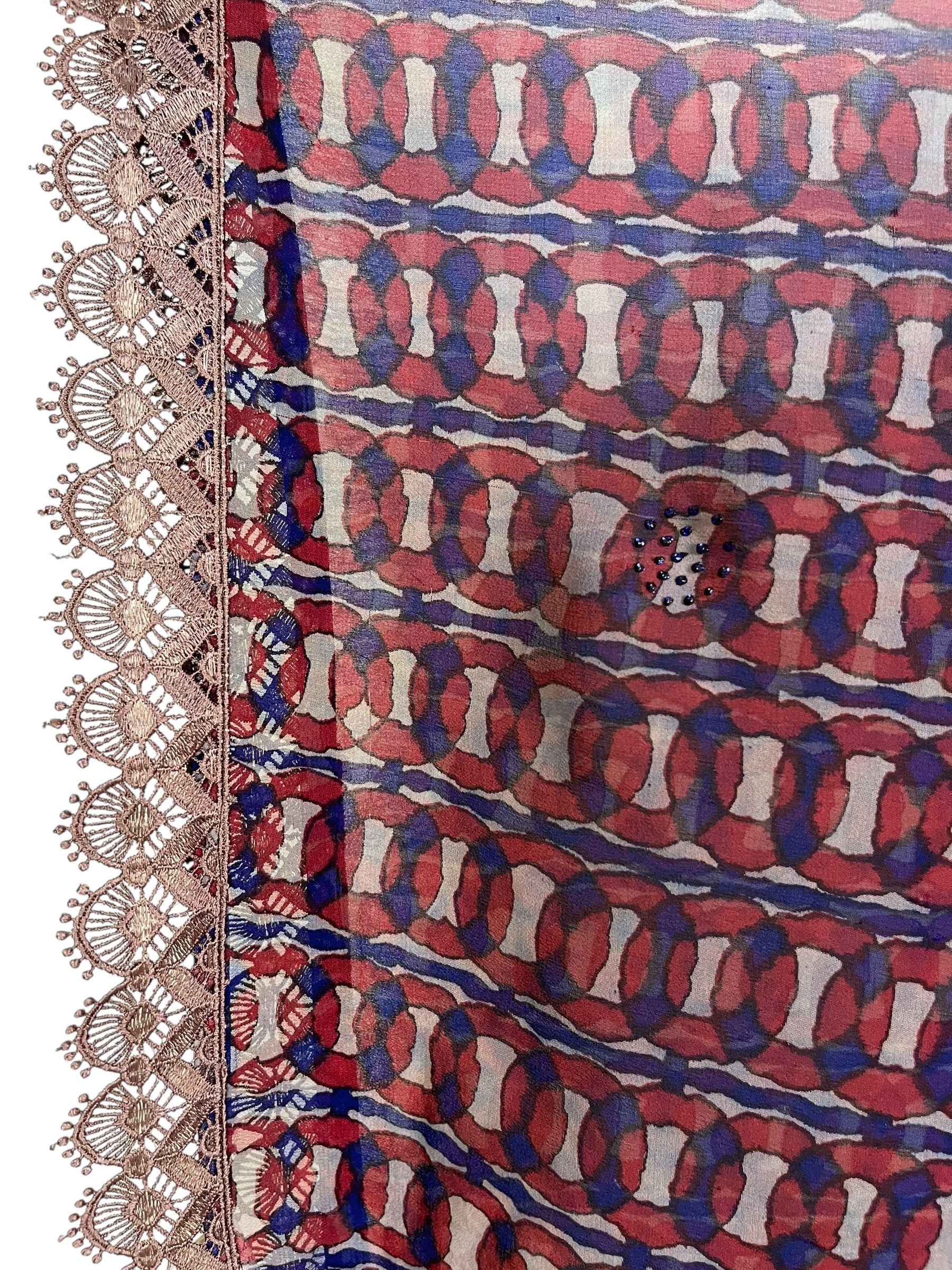 PRG7063 Sheer Wabi Sabi Pure Silk Capelet Poncho