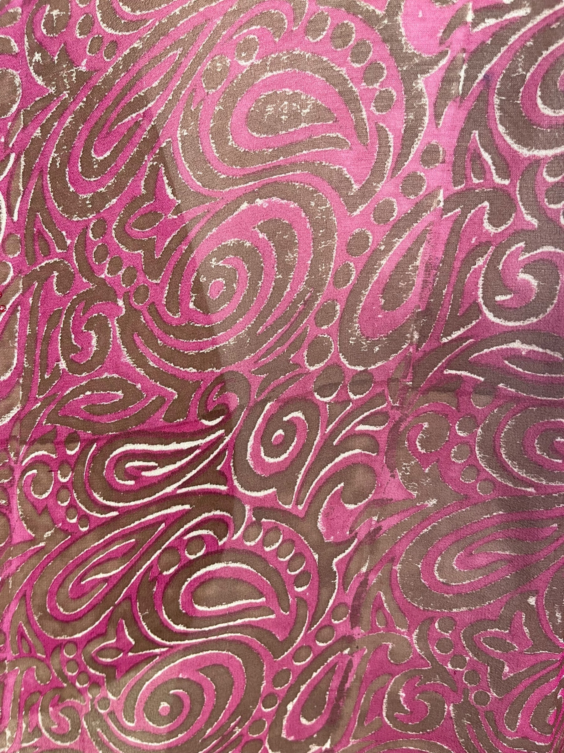 PRG7089 Sheer Avatar Pure Silk Capelet Poncho